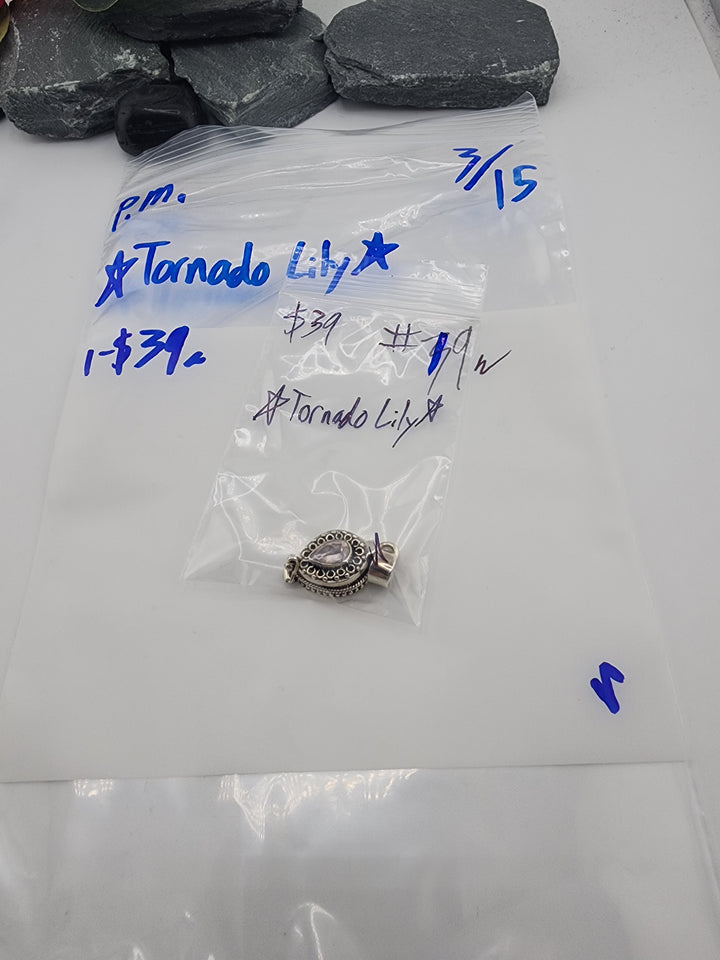 Tornando Lily- 3/15/26 -1 925 Sterling Silver Items