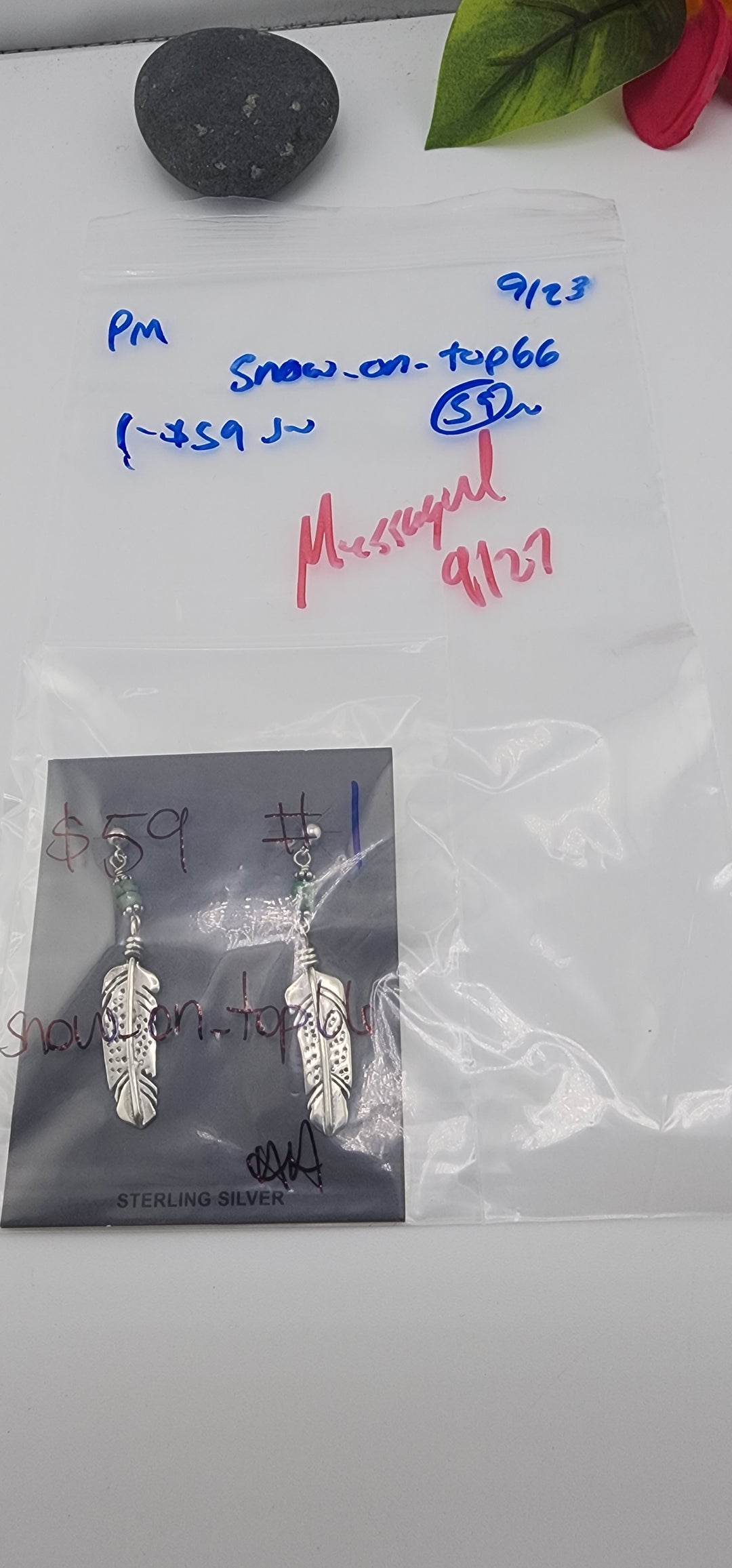 PM SHOW 48HR - RESERVED FOR: snow_on_top66 - 9/23/2025 FL tiktok Live Show - 1 Sterling Silver Items