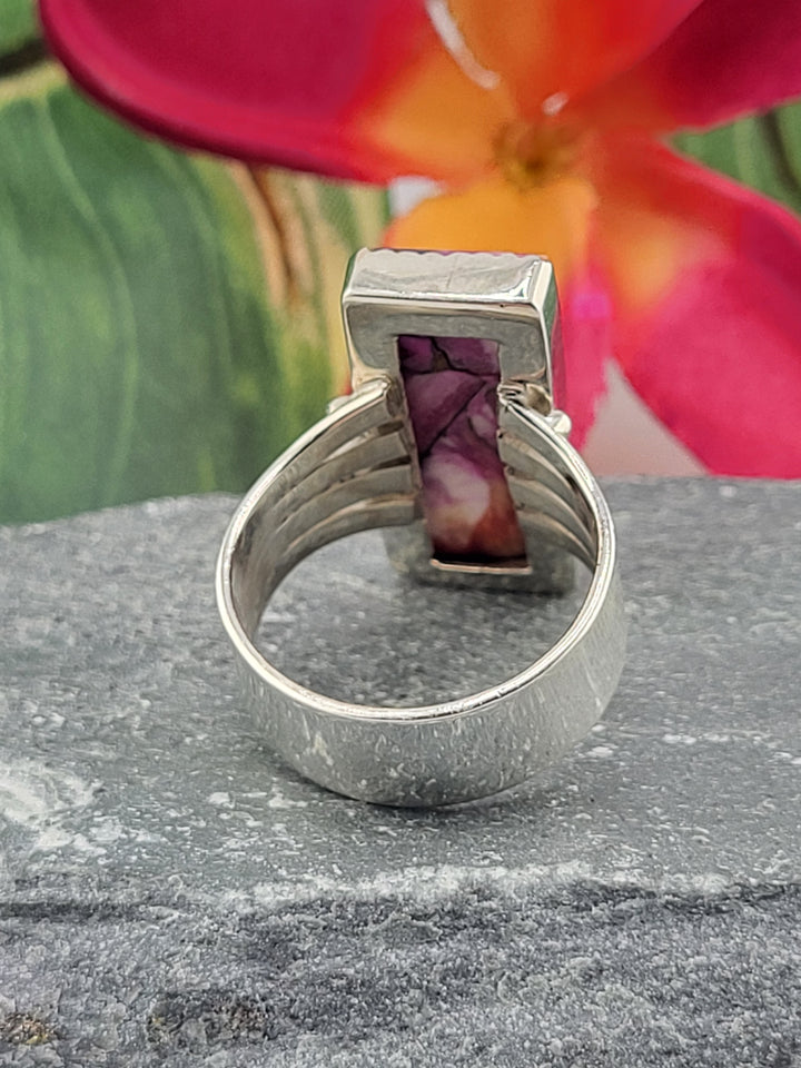 Dahlia Bar Ring Size 10