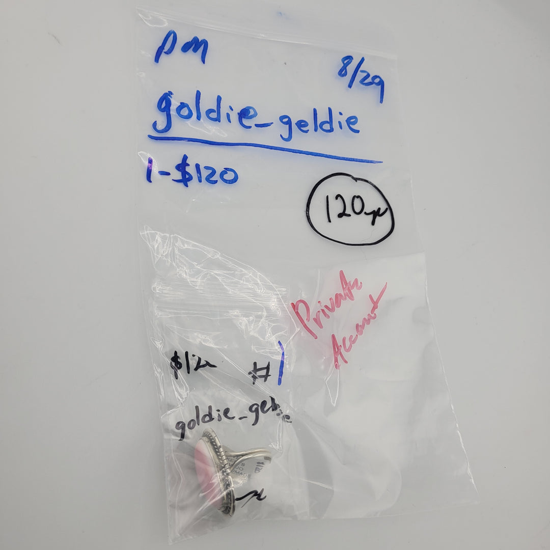 PM SHOW 48HR - RESERVED FOR:  goldie_geldie - 8/29/2025 FL tiktok Live Show - 1 Sterling Silver Items