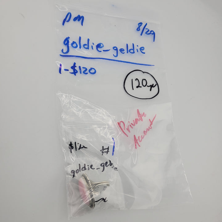 PM SHOW 48HR - RESERVED FOR:  goldie_geldie - 8/29/2025 FL tiktok Live Show - 1 Sterling Silver Items