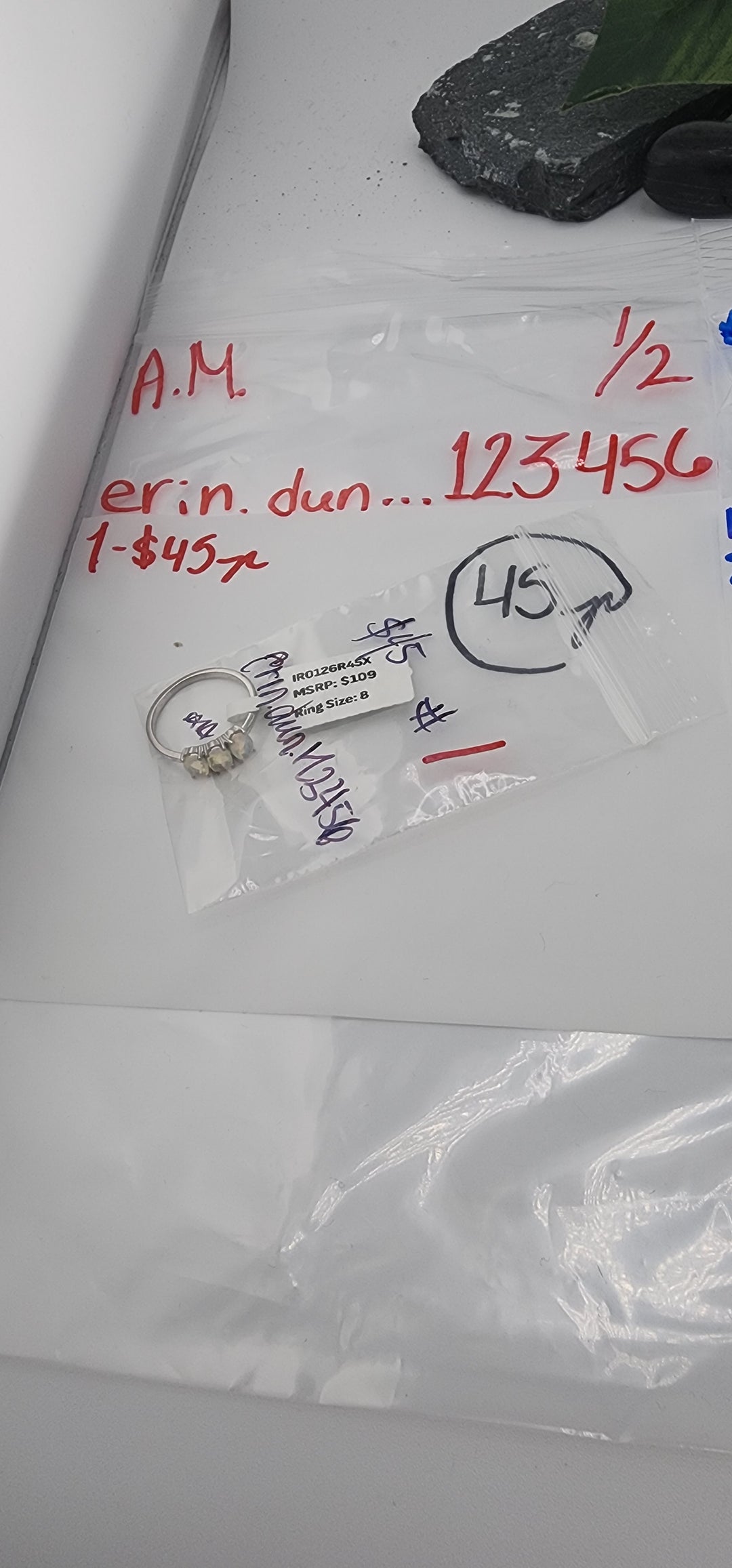 AM SHOW 48HR RESERVED FOR: erin.dun...123456 - 1/2/2026 FL tiktok Live Show - 1 Sterling Silver Items