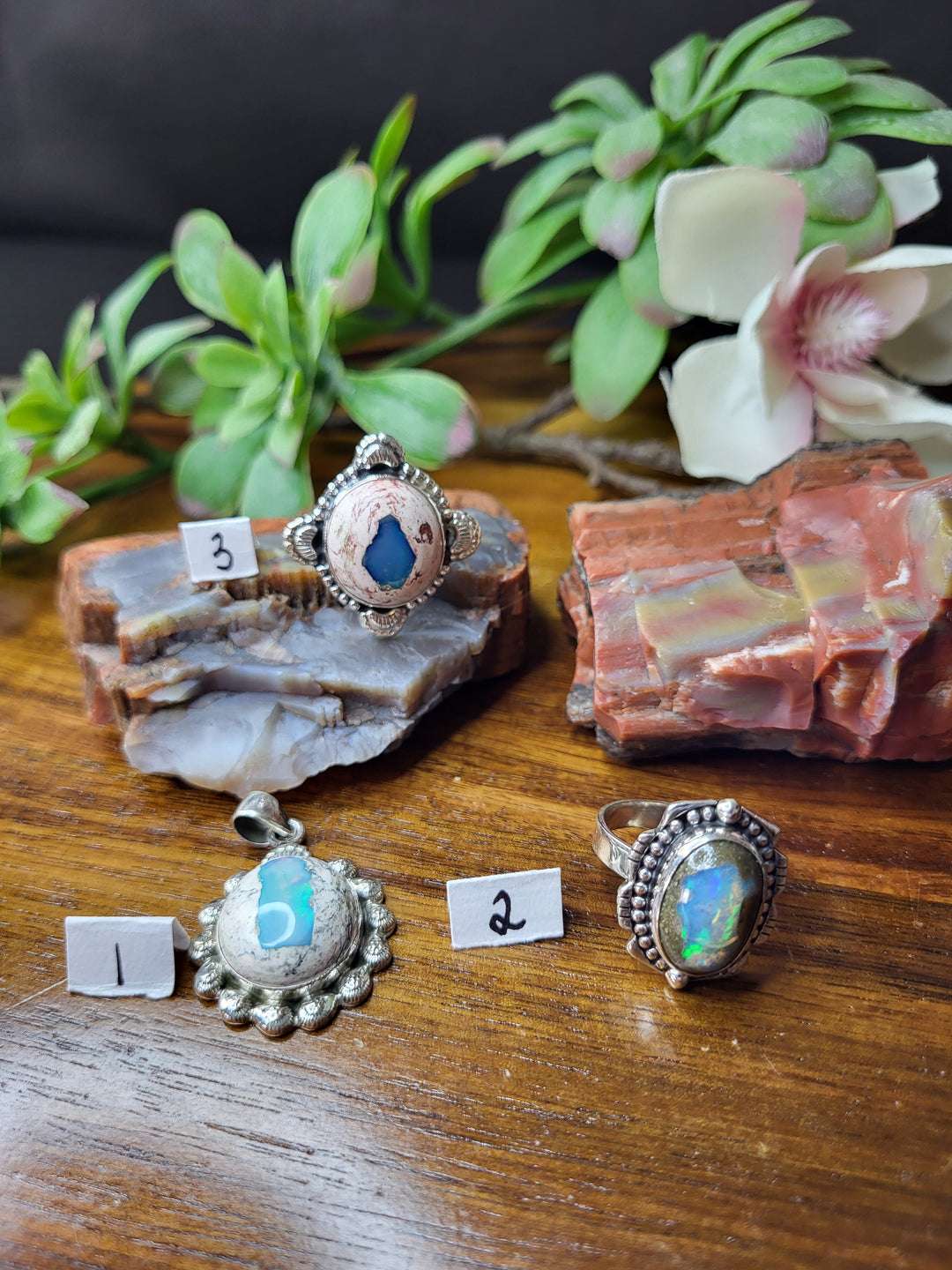 RESERVED FOR: Maria Arana 8/8/24- 3 Sterling Silver Items