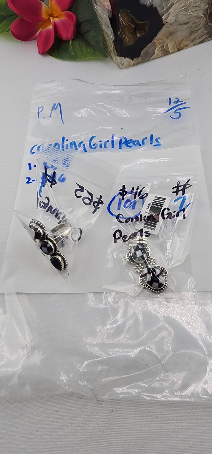 PM SHOW 48HR - RESERVED FOR: CarolinaGirlPearl - 12/5/2025 tiktok Live Show - 2 Sterling Silver Items