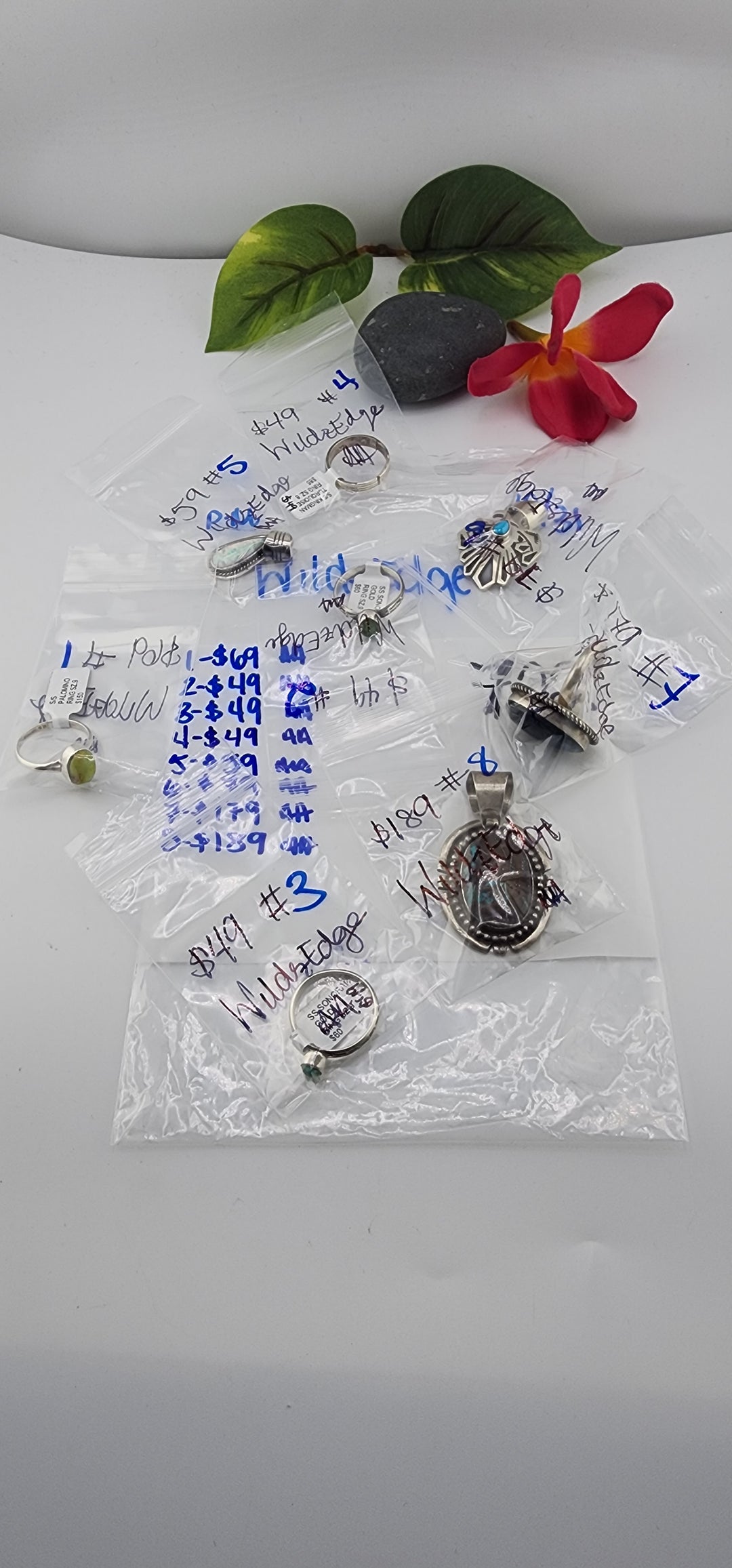 PM SHOW 48HR - RESERVED FOR: WildzEdge - 10/31/2025 FL tiktok Live Show - 8 Sterling Silver Items