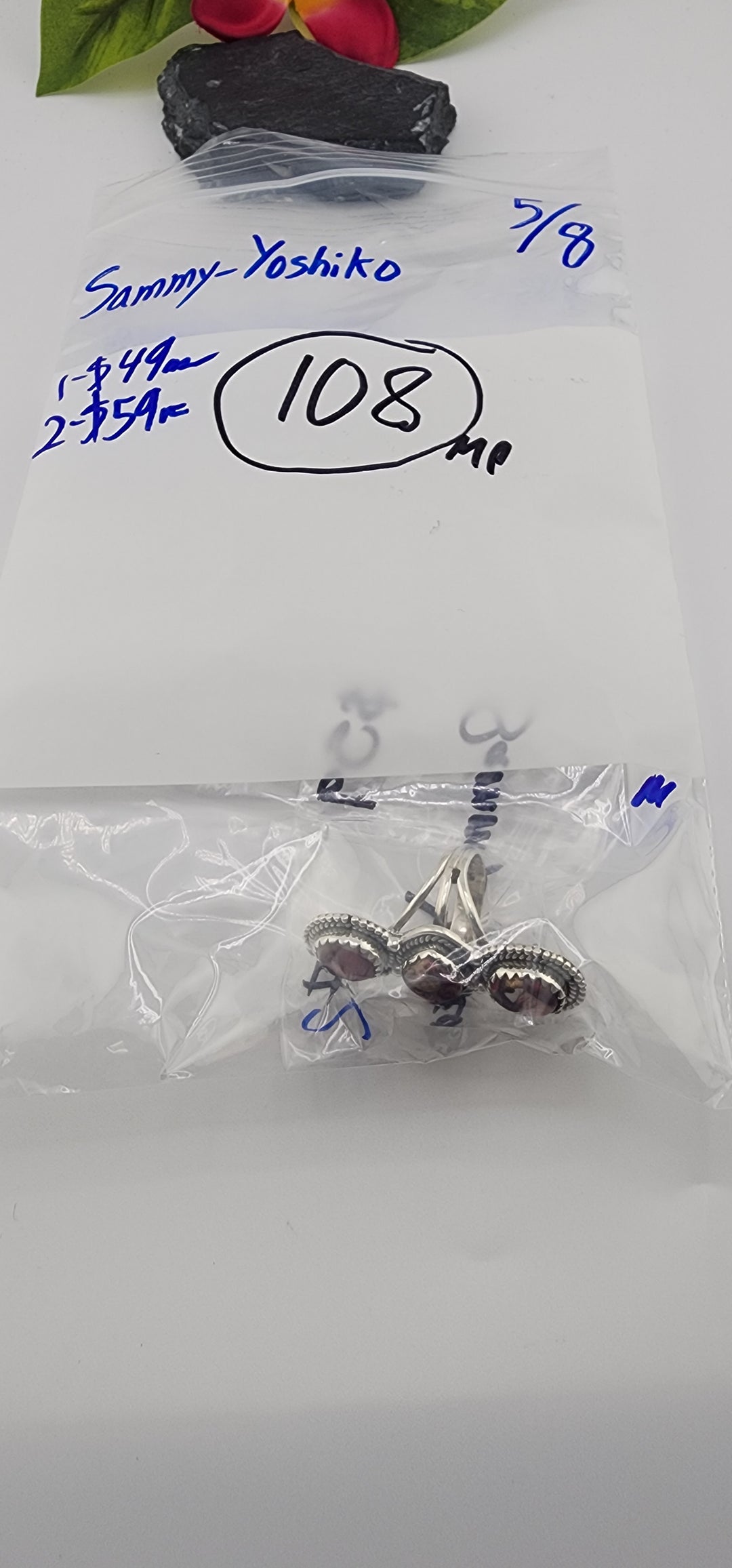 RESERVED FOR: Sammy_Yoshiko - 5/8/2025 tiktok Live Show - 1 Sterling Silver Items