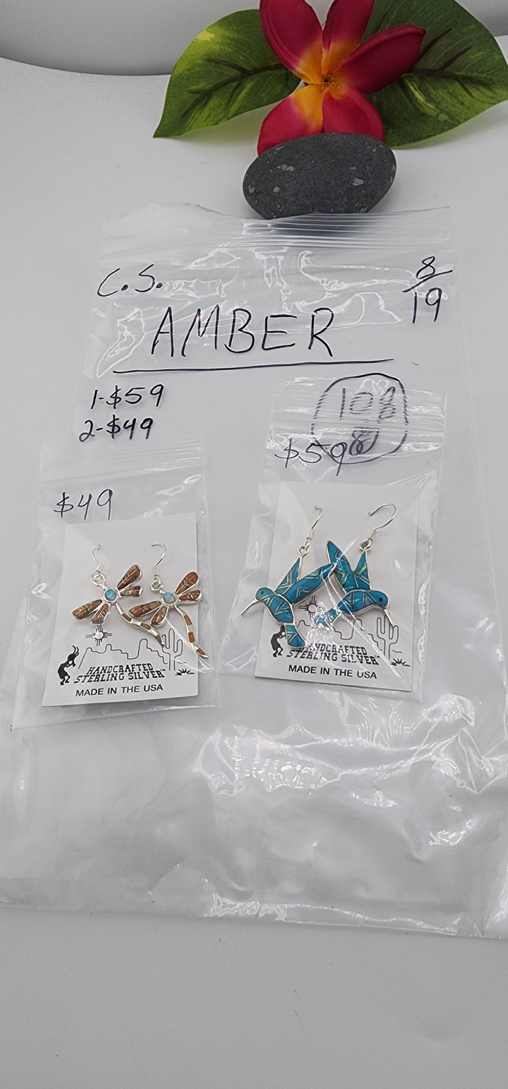 C.S. - RESERVED FOR: AMBER - 8/19/2025  - 2 Sterling Silver Items