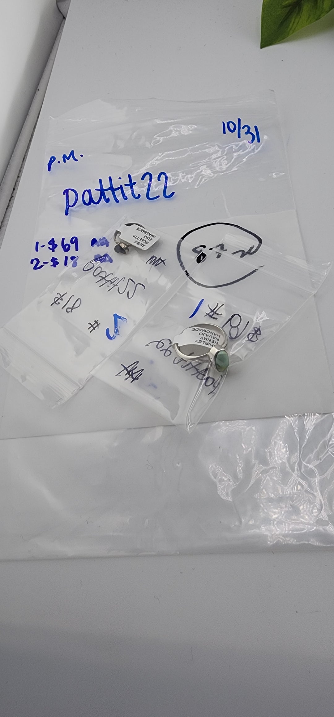 PM SHOW 48HR - RESERVED FOR: pattit22 - 10/31/2025 FL tiktok Live Show - 2 Sterling Silver Items