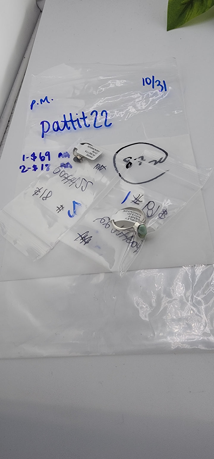 PM SHOW 48HR - RESERVED FOR: pattit22 - 10/31/2025 FL tiktok Live Show - 2 Sterling Silver Items