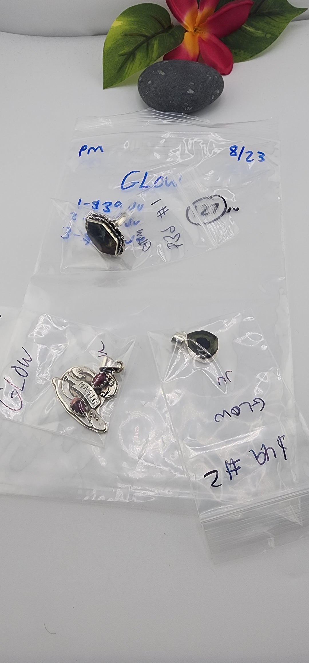 PM SHOW 48HR - RESERVED FOR:  GLOW- 8/23/2025 FL tiktok Live Show - 3 Sterling Silver Items