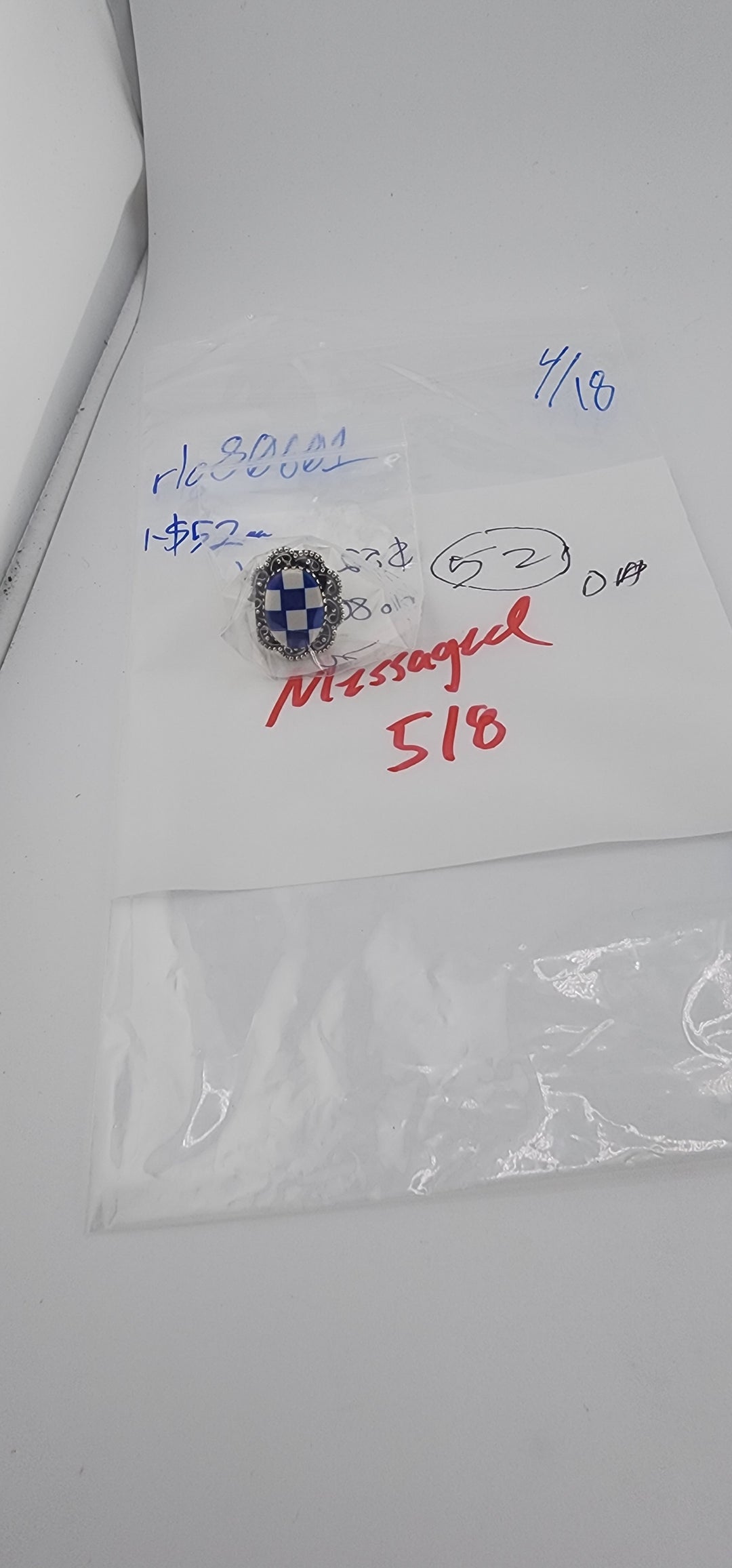 RESERVED FOR: rlo80601 - 4/18/2025 tiktok Live Show - 1 Sterling Silver Items