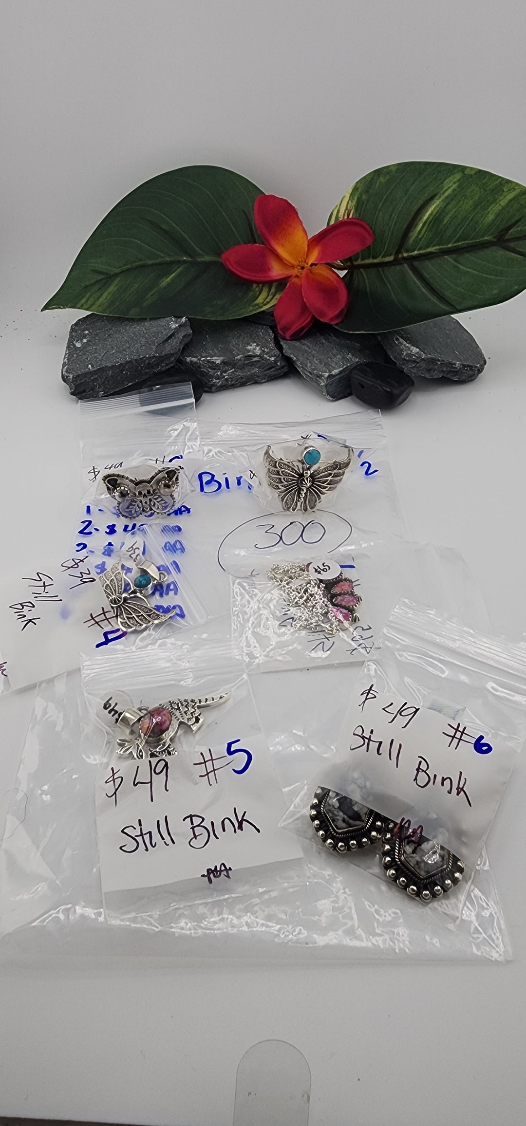 48HR - RESERVED FOR: Still Bink - 7/2/2025 FL tiktok Live Show - 6 Sterling Silver Items