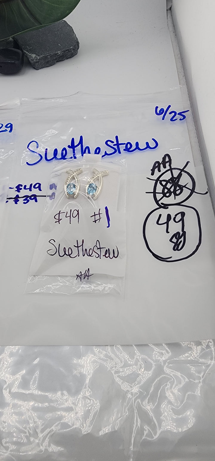 RESERVED FOR: Suethestew - 6/25/2025 tiktok Reservation Live Show - 1 Sterling Silver Items