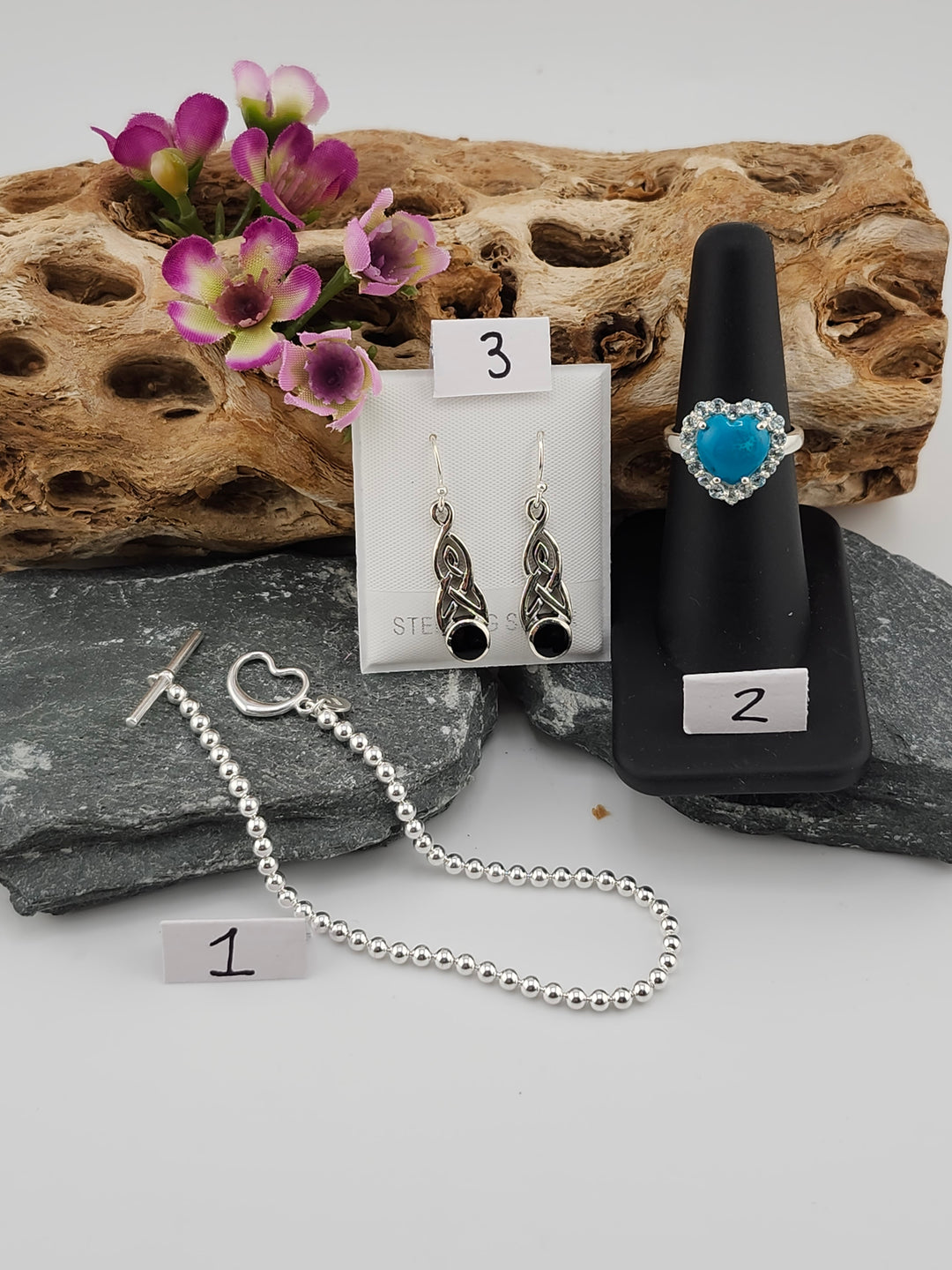 RESERVED FOR:   vigi_ _54 -11/30/2024 - 3 Sterling Silver Items