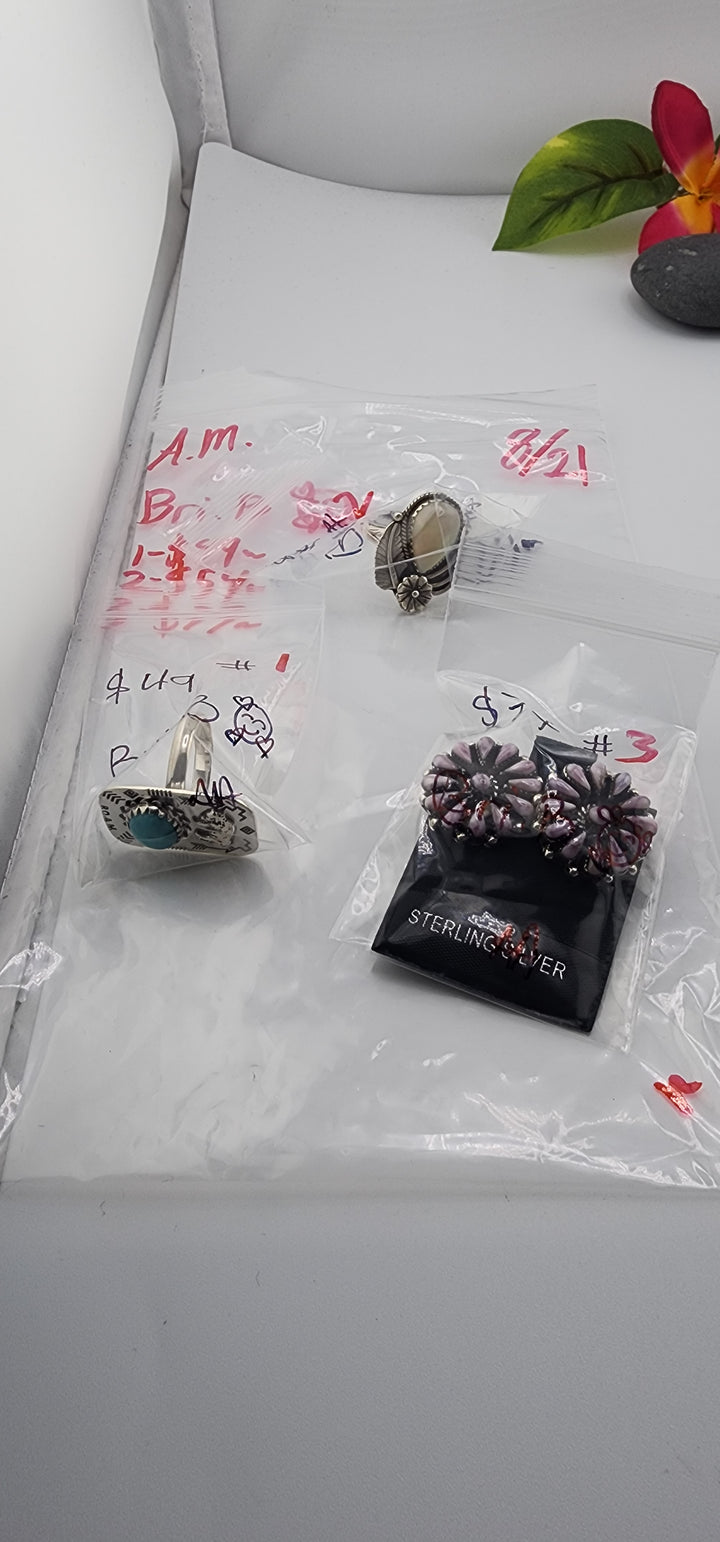 AM SHOW 48HR - RESERVED FOR: Bri.B 🥰- 8/21/2025 FL tiktok Live Show - 3 Sterling Silver Items