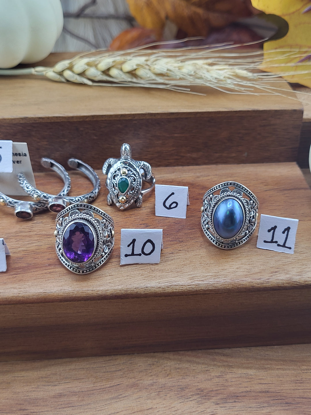 RESERVED FOR:   Mazy J. -10/27/2024 - 11 Sterling Silver Items