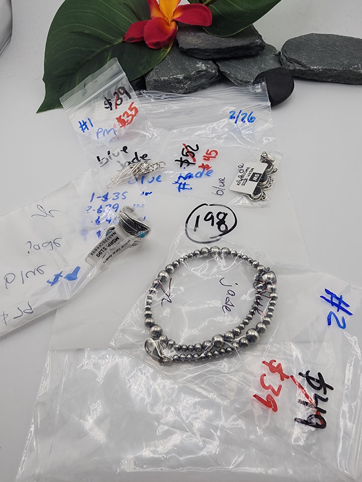 blue jade - 2/26/26 -4 925 Sterling Silver Items