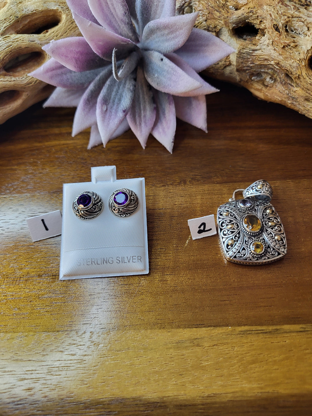 RESERVED FOR: dianatheheadhunter 8/4/24- 2 Sterling Silver Items