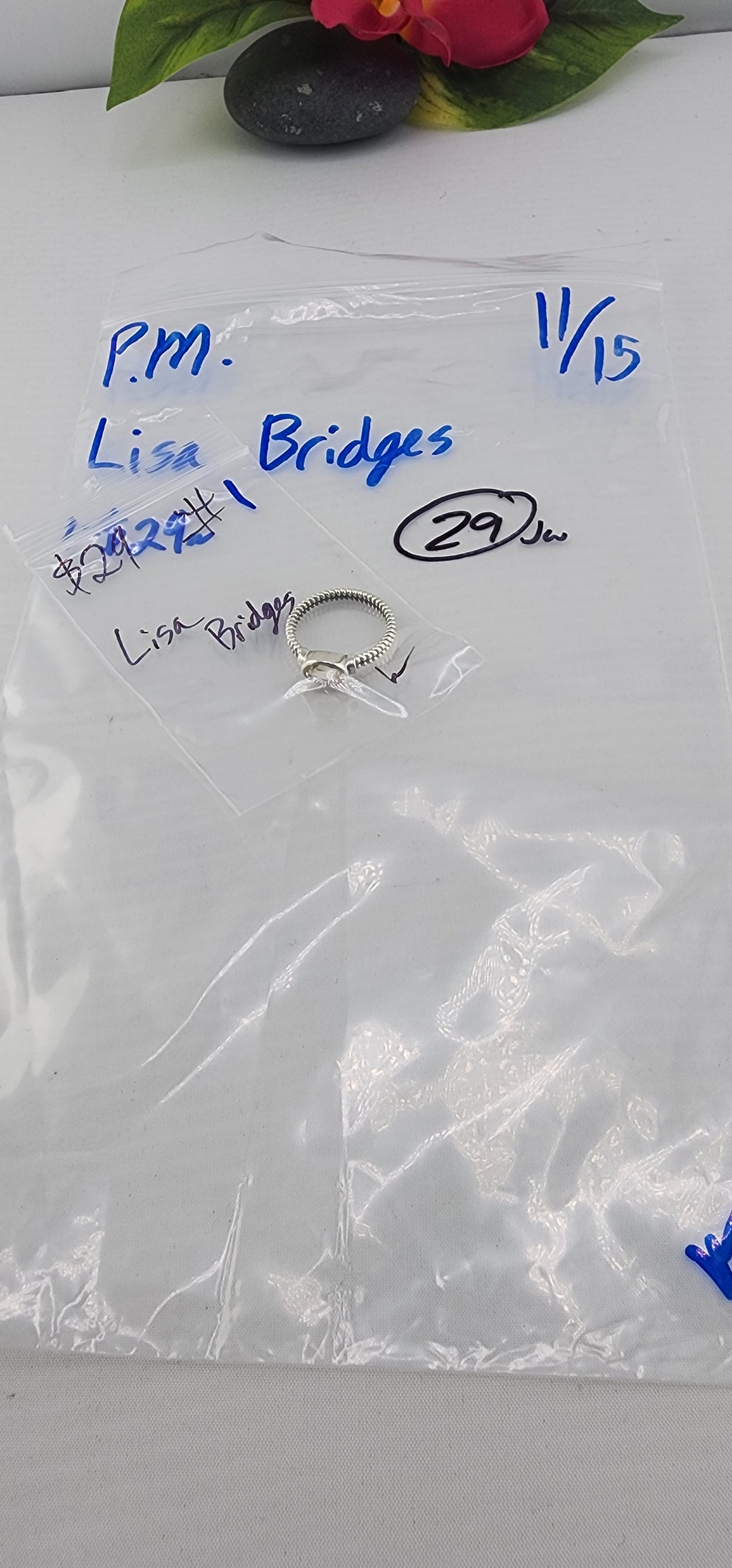 PM SHOW 48HR - RESERVED FOR: Lisa Bridges - 11/15/2025 tiktok Live Show - 1 Sterling Silver Items