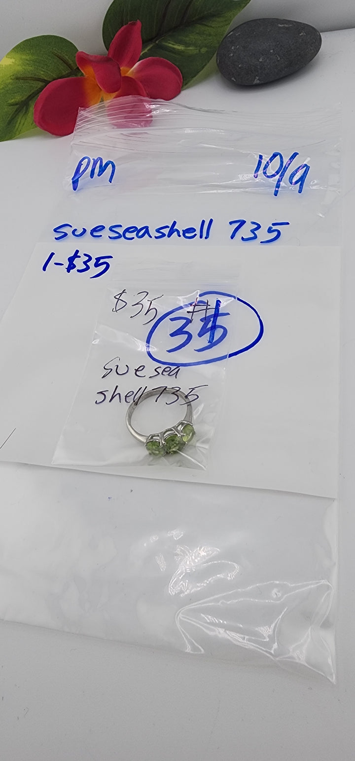 PM SHOW 48HR - RESERVED FOR: sueseashell735 - 10/9/2025 FL tiktok Live Show - 1 Sterling Silver Items