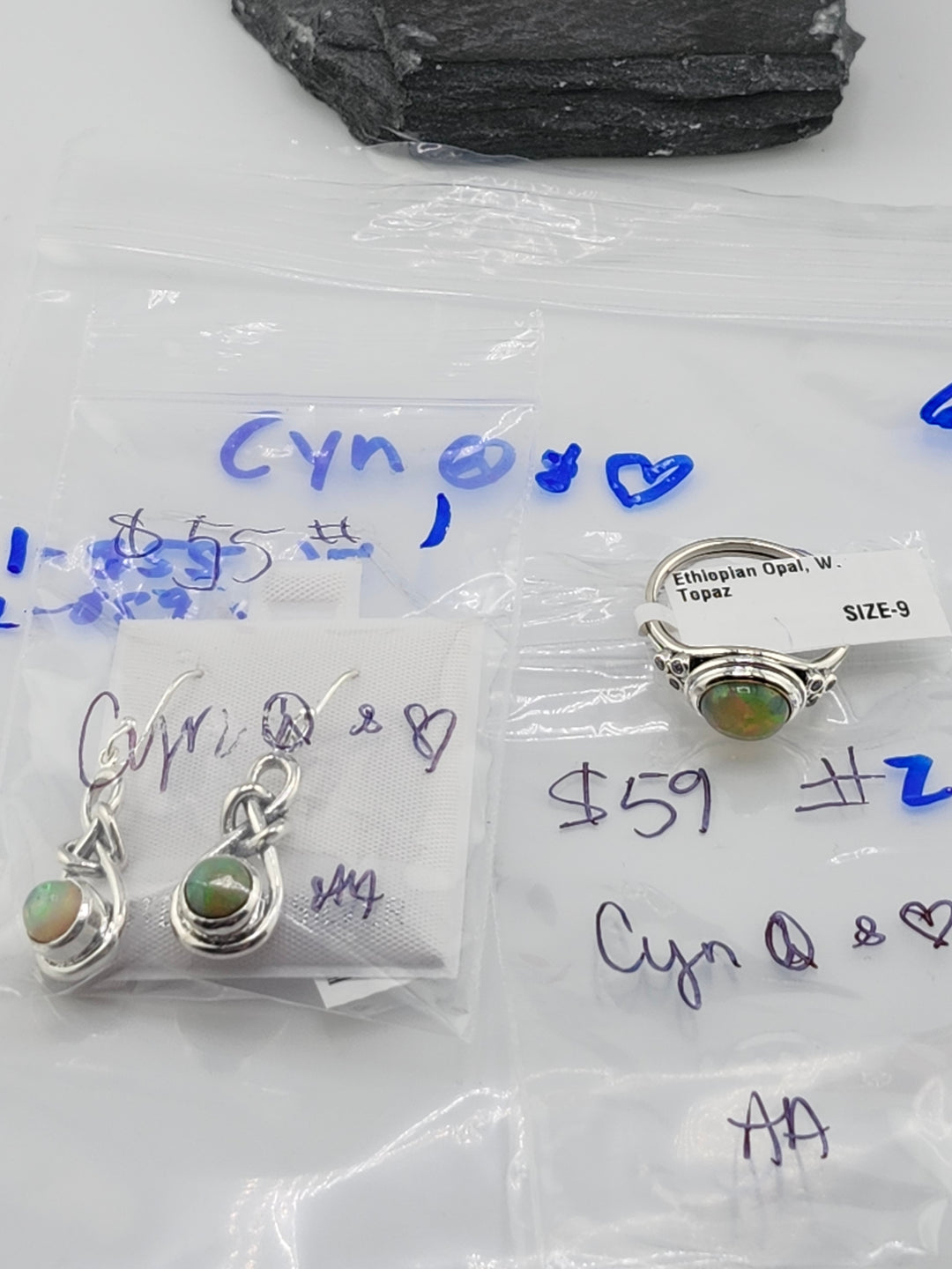 48HR - RESERVED FOR: Cyn☮️&❤️- 6/14/2025 FL tiktok Live Show - 2 Sterling Silver Item