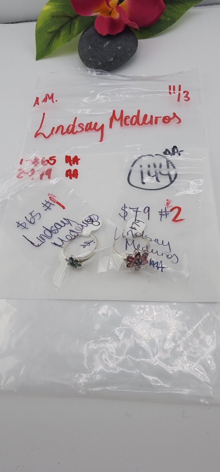 AM SHOW 48HR RESERVED FOR:  Lindsay Medeiros - 11/3/2025 FL tiktok Live Show - 2  Sterling Silver Items