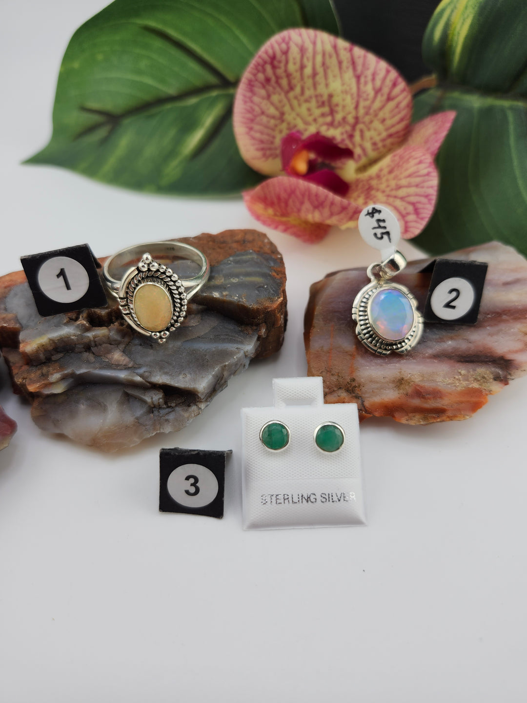 RESERVED FOR: lunarsoul7709- 1/22/2025 Show - 3 Sterling Silver Items