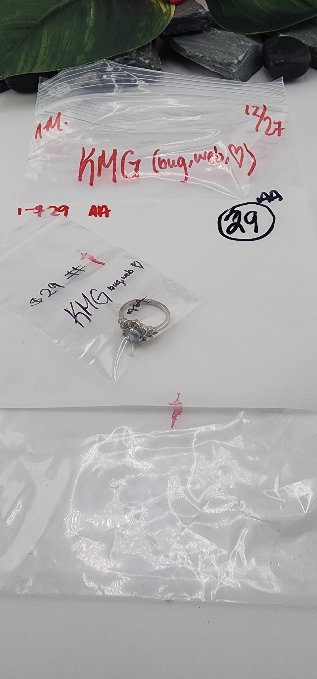 AM SHOW 48HR RESERVED FOR: KMG🪲🕸️🖤 - 12/27/2025 FL tiktok Live Show - 1 Sterling Silver Items