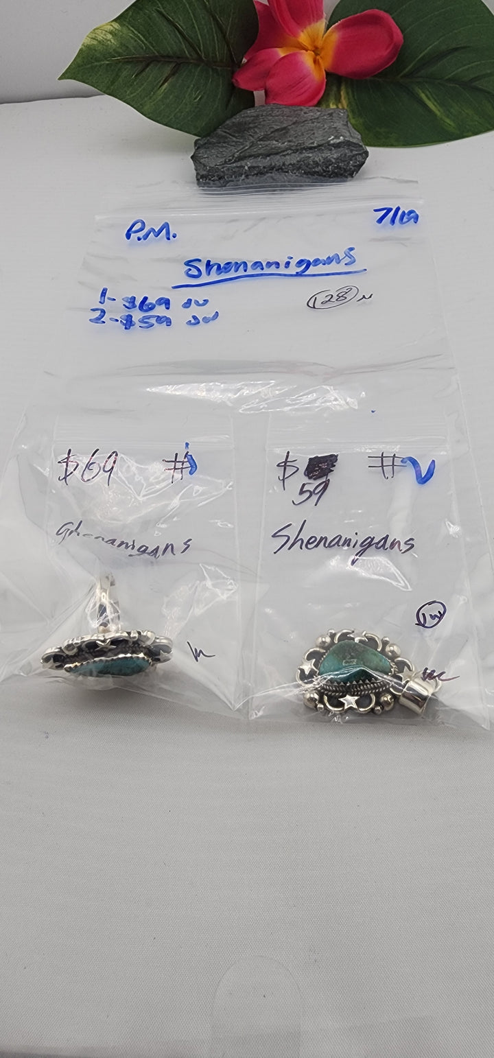 PM SHOW 48HR - RESERVED FOR:  Shenanigans - 7/17/2025 FL tiktok Live Show - 2 Sterling Silver Items