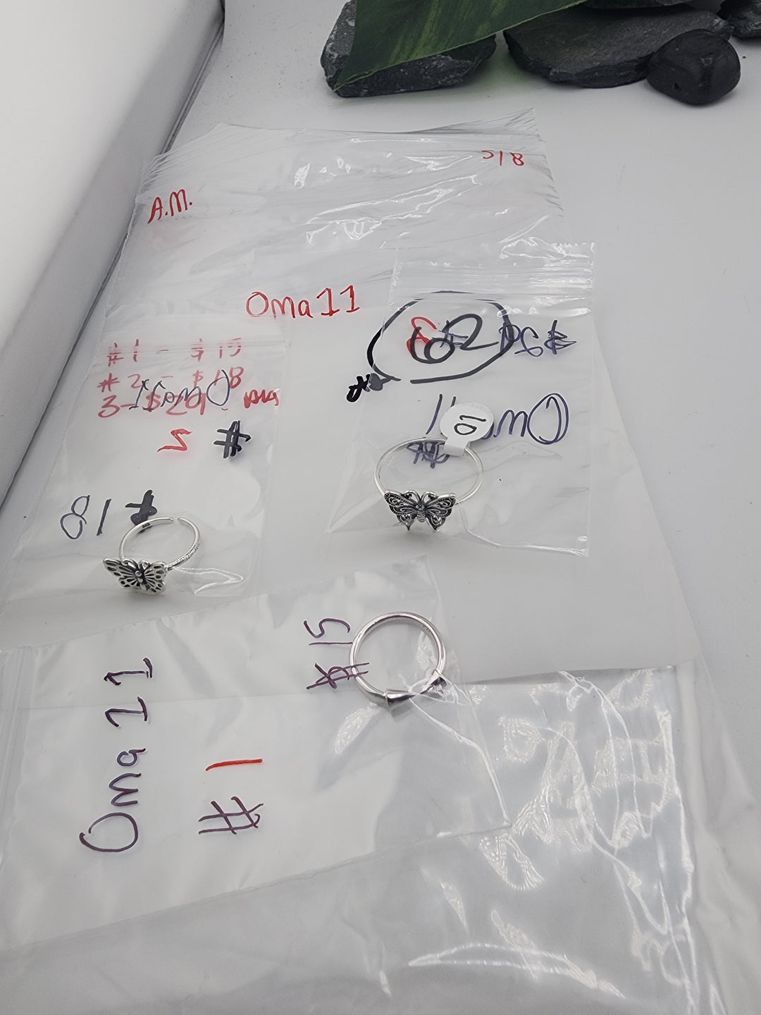 Oma11 - 5/8/26 - 3 925 Sterling Silver Items