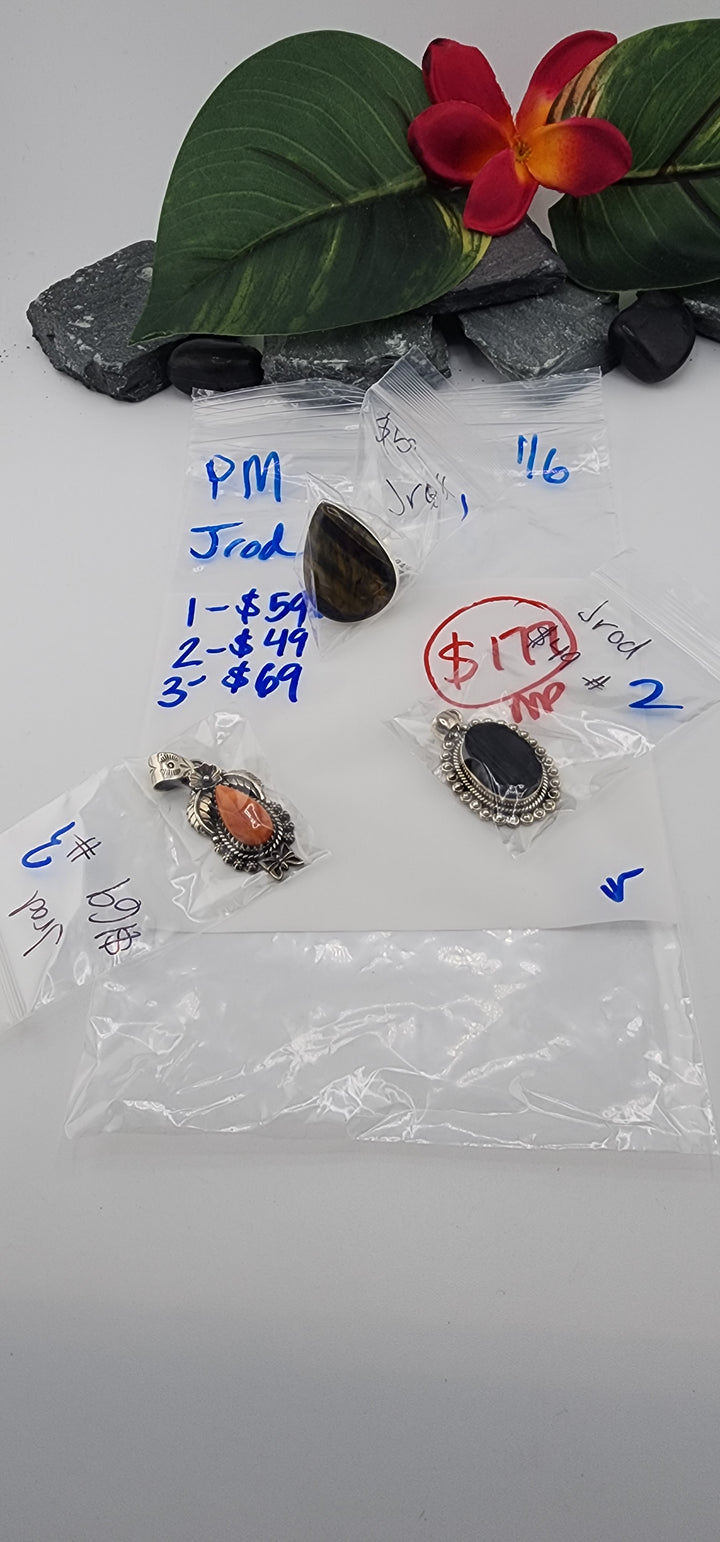 Custom Sterling silver item PM SHOW - RESERVED FOR: Jrod - 1/6/2026 tiktok Live Show - 3 Sterling Silver Items