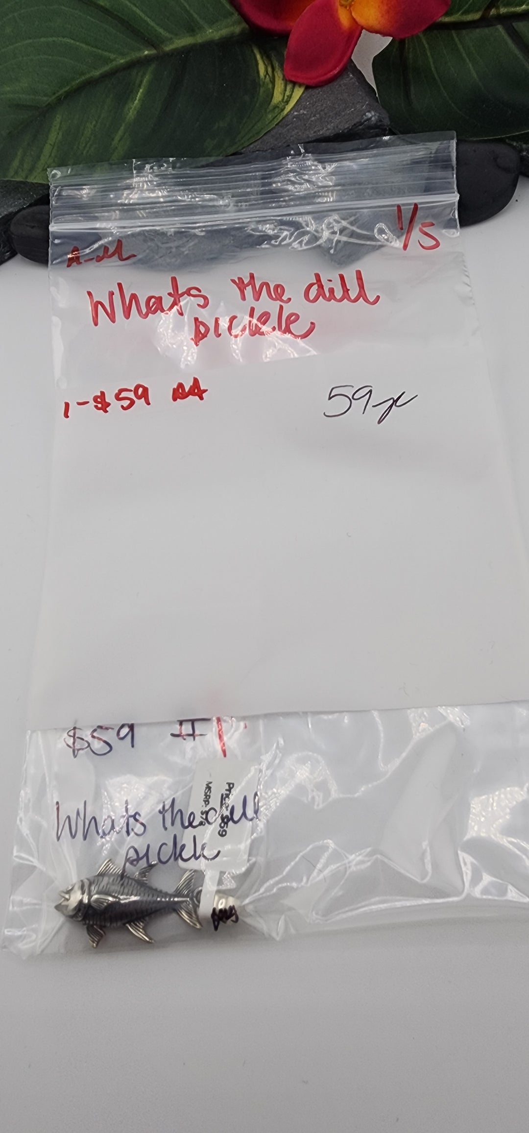 AM SHOW 48HR RESERVED FOR: What's the dill pickle - 1/5/2026 FL tiktok Live Show - 1 Sterling Silver Items