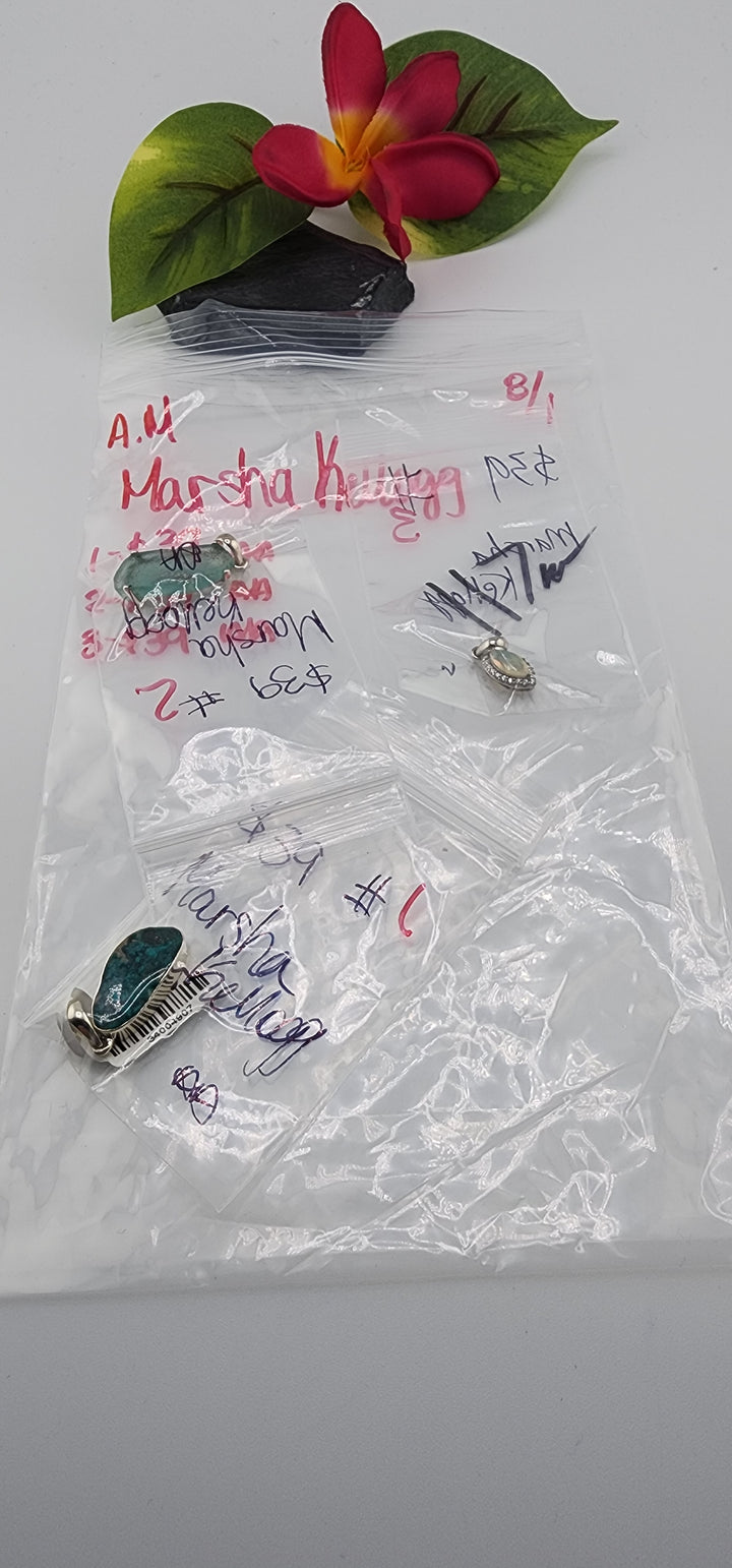 AM SHOW 48HR - RESERVED FOR: Marsha Kellogg - 8/1/2025 FL tiktok Live Show - 3 Sterling Silver Items