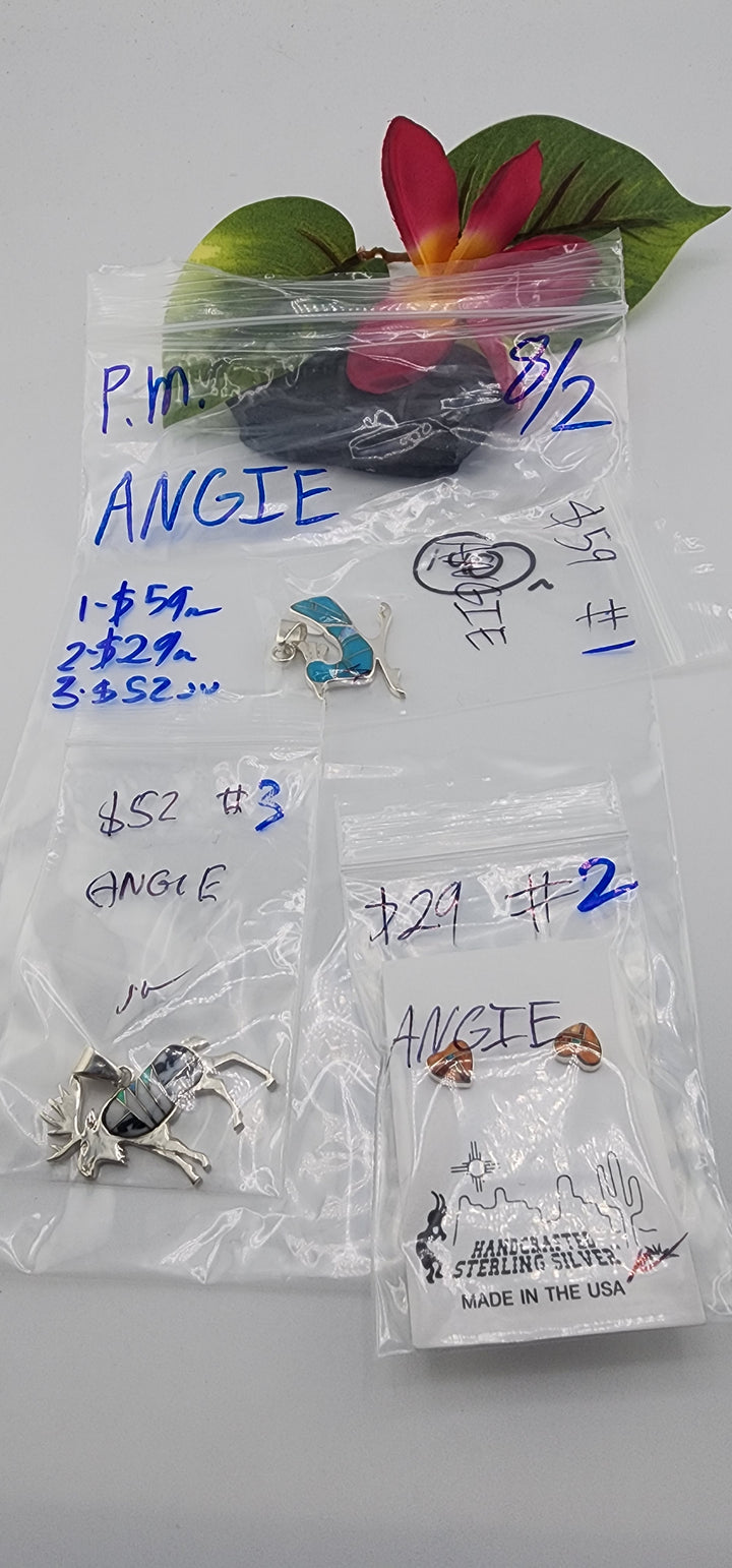 PM SHOW 48HR - RESERVED FOR: ANGIE  - 8/2/2025 FL tiktok Live Show - 3 Sterling Silver Items
