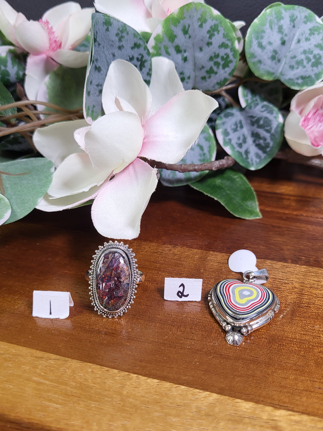 RESERVED FOR: Shawnee-8/16/24- 2 Sterling Silver Items