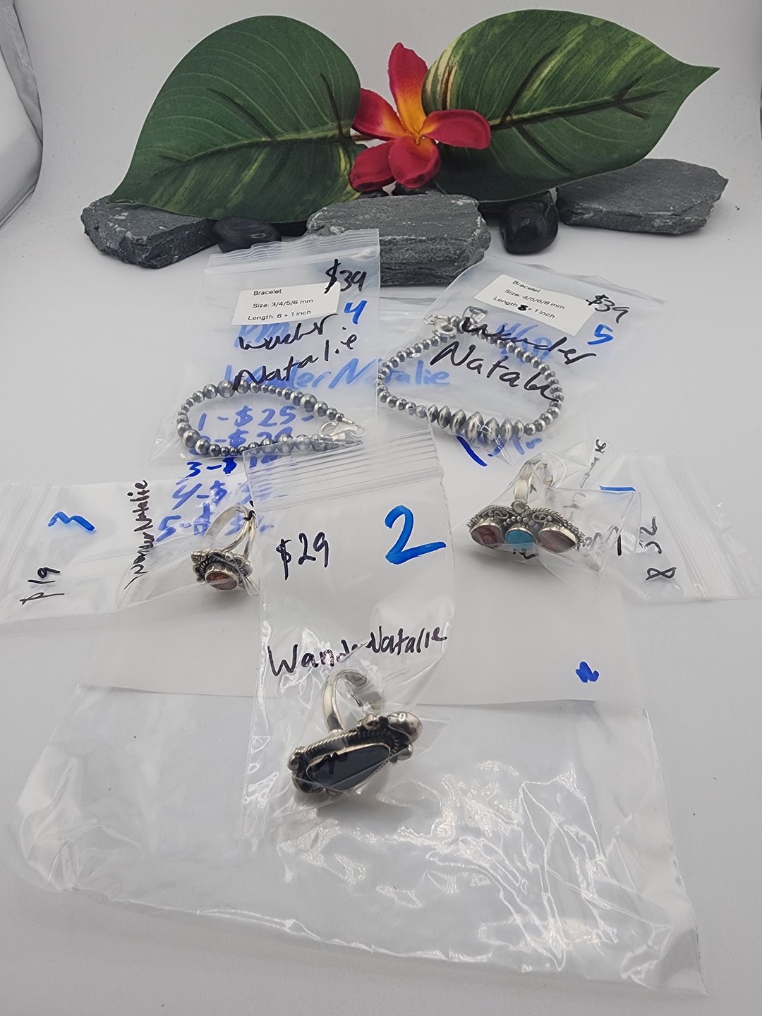 WanderNatalie - 4/10/26 PM - 5 925 Sterling Silver Items