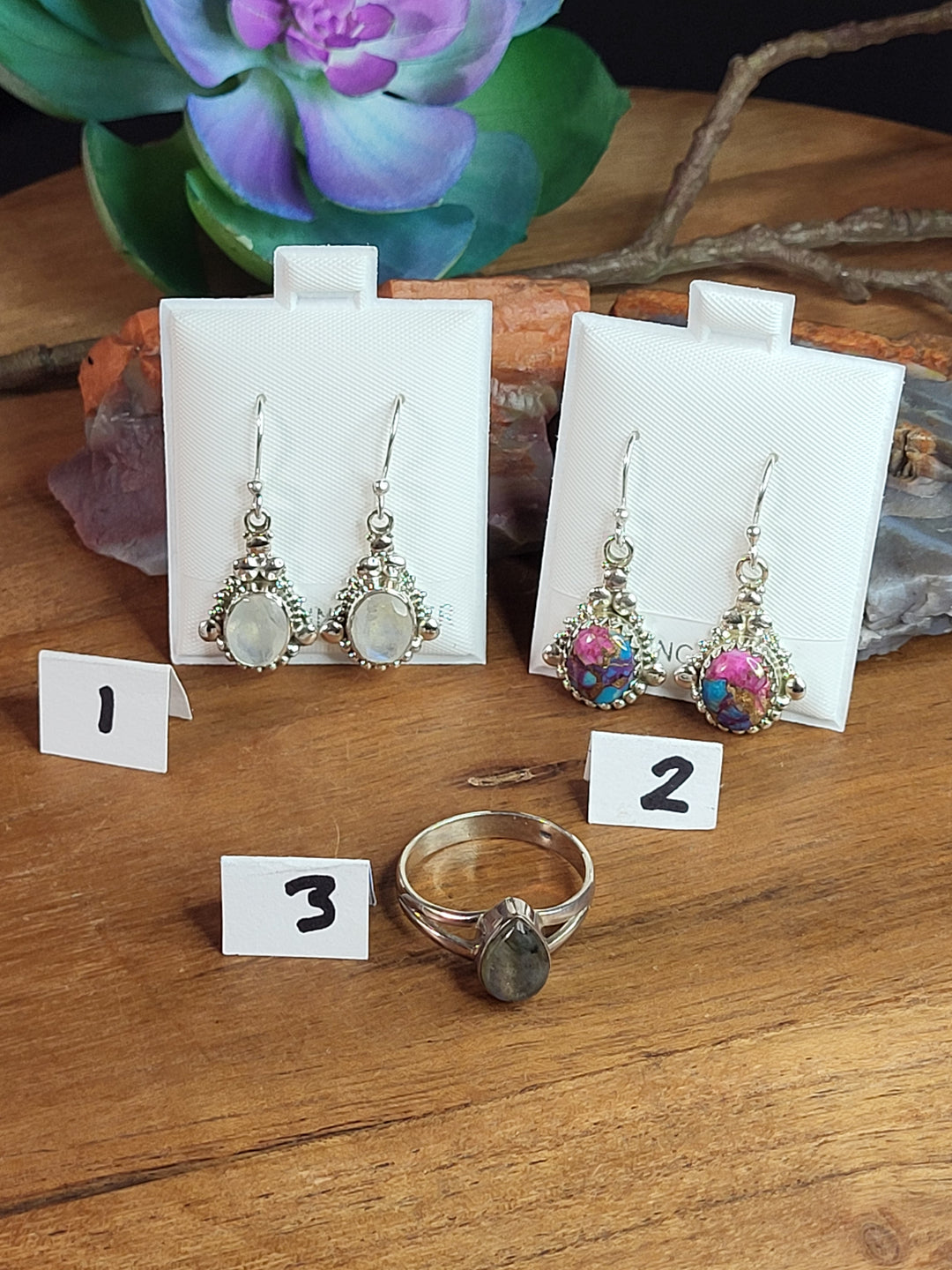 RESERVED FOR: Bonnie Crockett Scha-7/5/24- 3 Sterling Silver Items