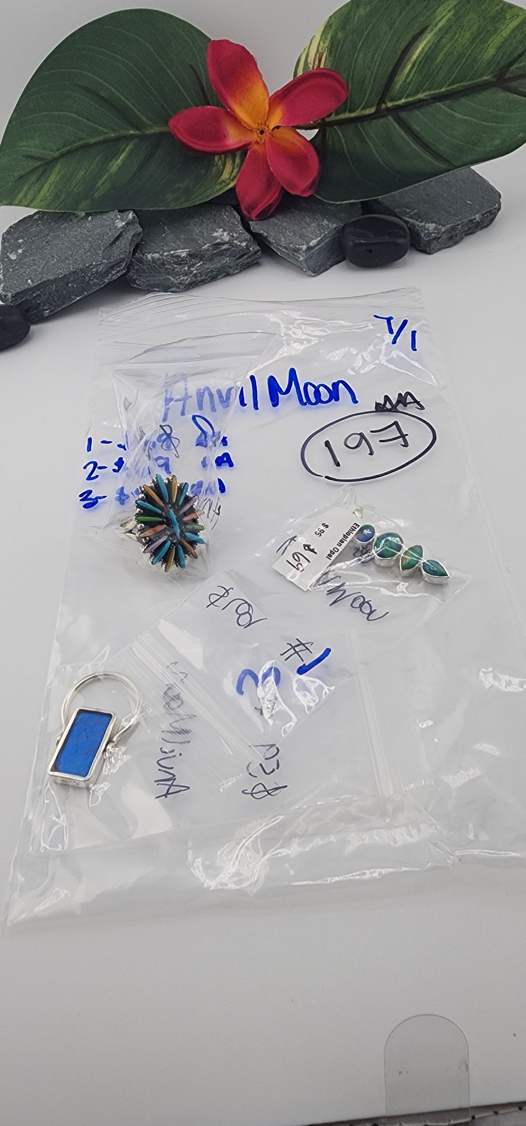 RESERVED FOR: AnvilMoon- 7/1/2025 tiktok Reservation Live Show - 3 Sterling Silver Items