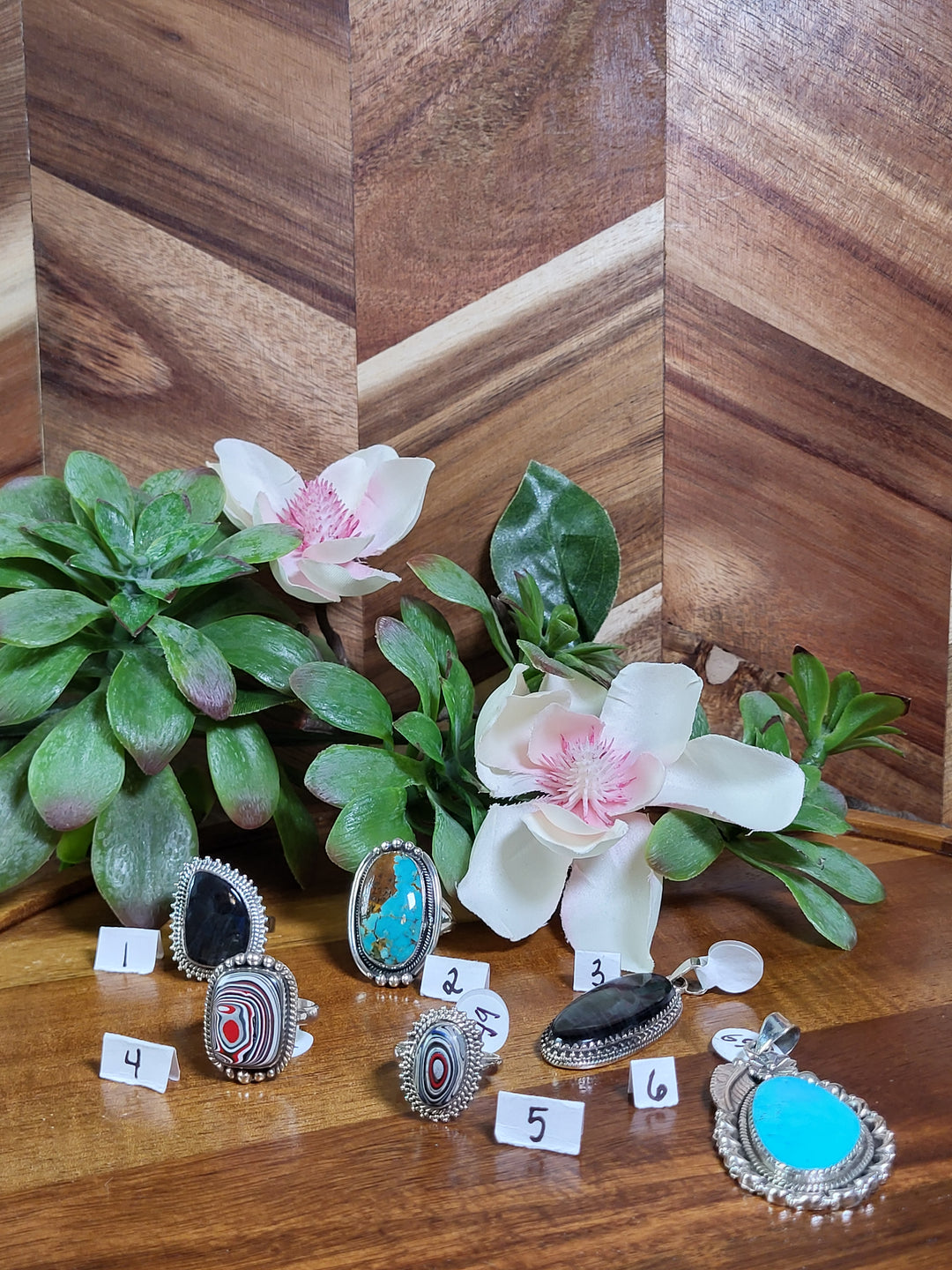 RESERVED FOR: Shawnee 8/10/24- 6 Sterling Silver Items