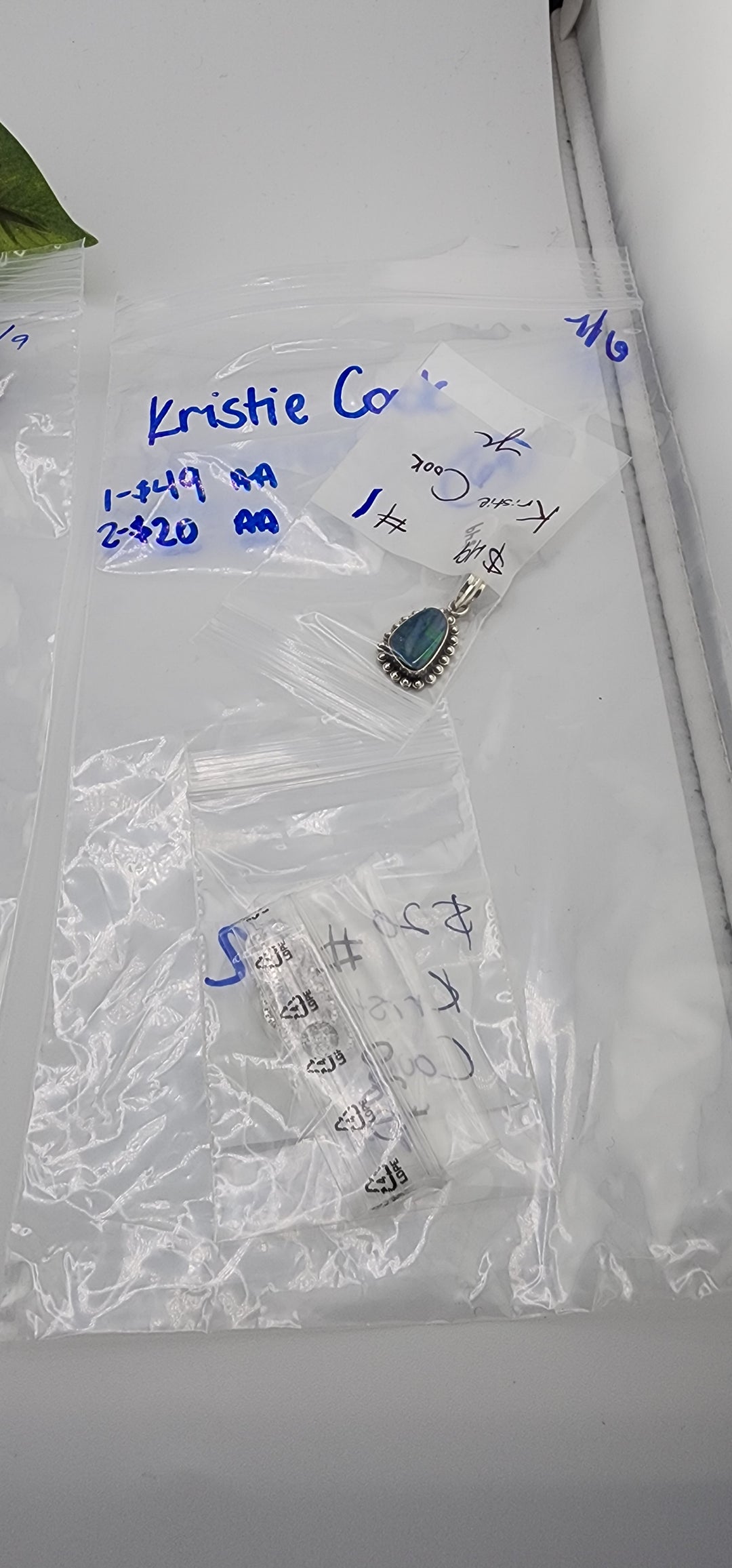 RESERVED FOR: Kristie Cook - 7/6/2025 tiktok Reservation Live Show -2 Sterling Silver Items