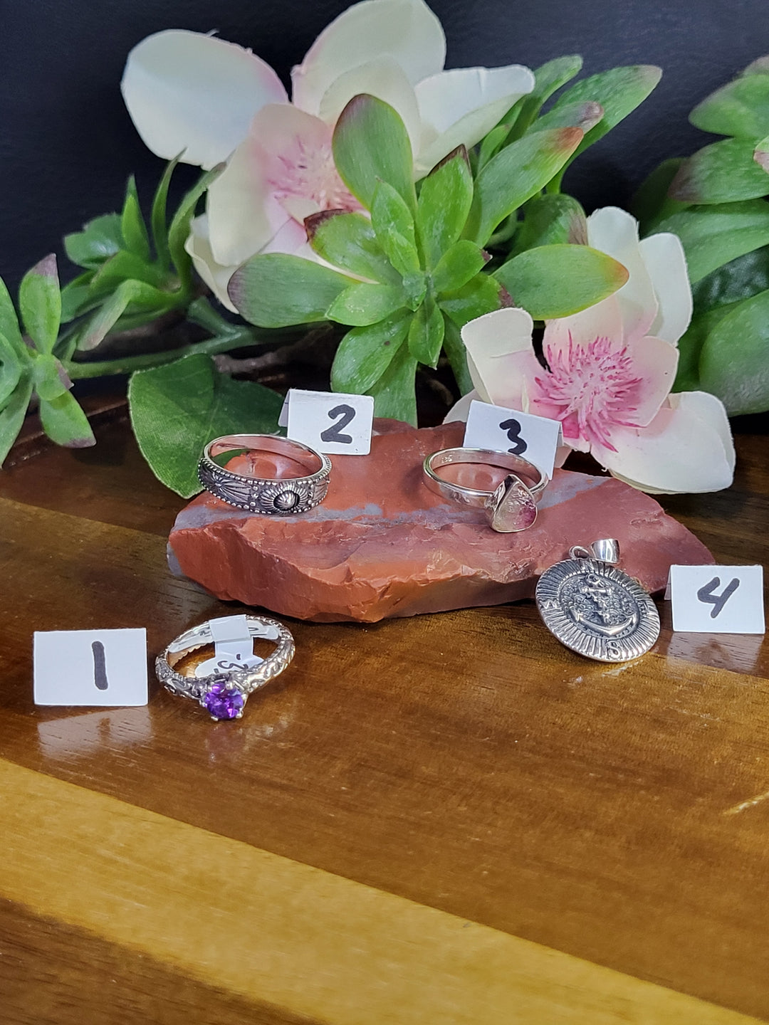 RESERVED FOR: dianatheheadhunter 7/13/24- 4 Sterling Silver Items