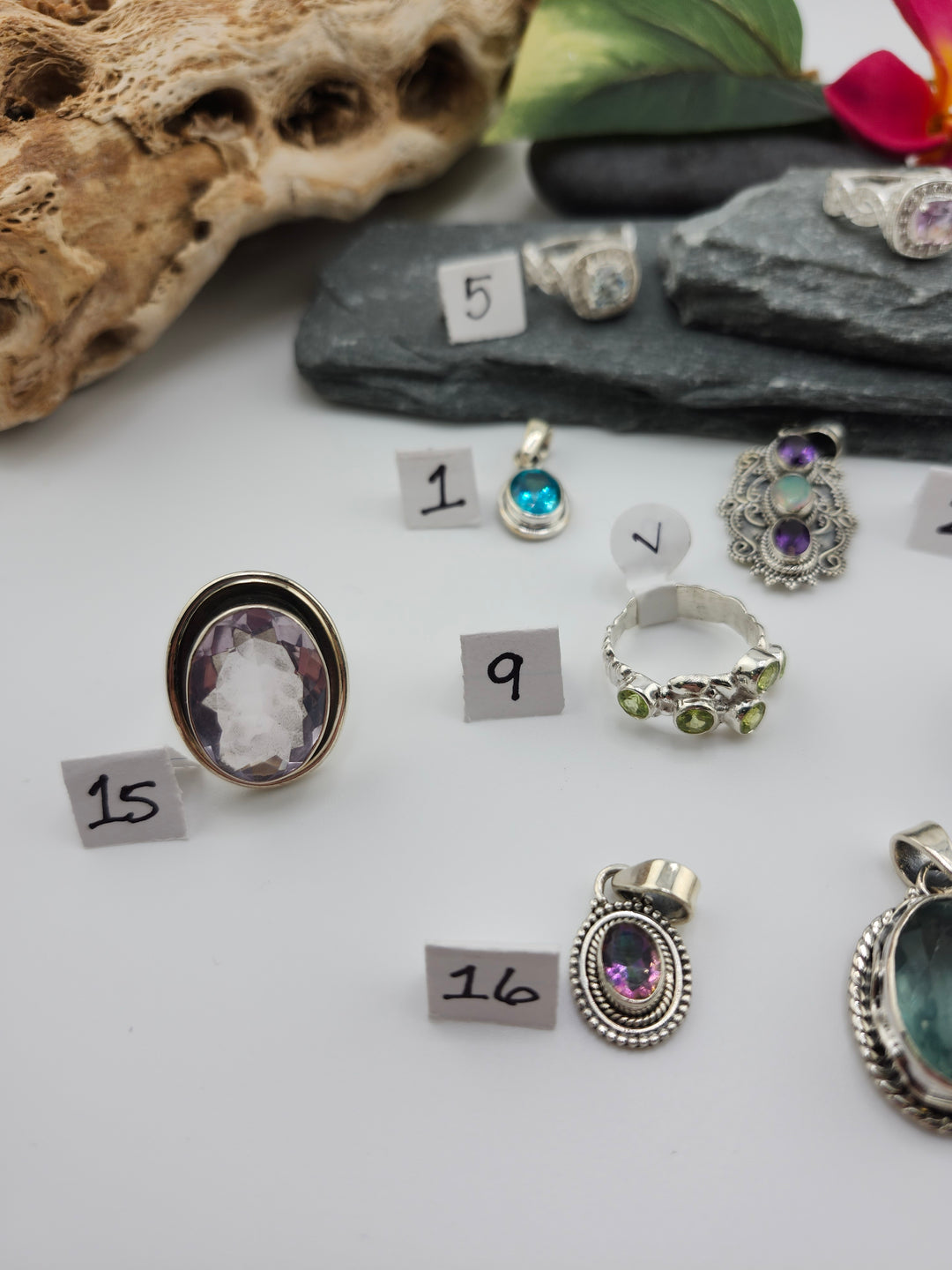 RESERVED FOR: Mazy J-11/27/2024 - 18 Sterling Silver Items