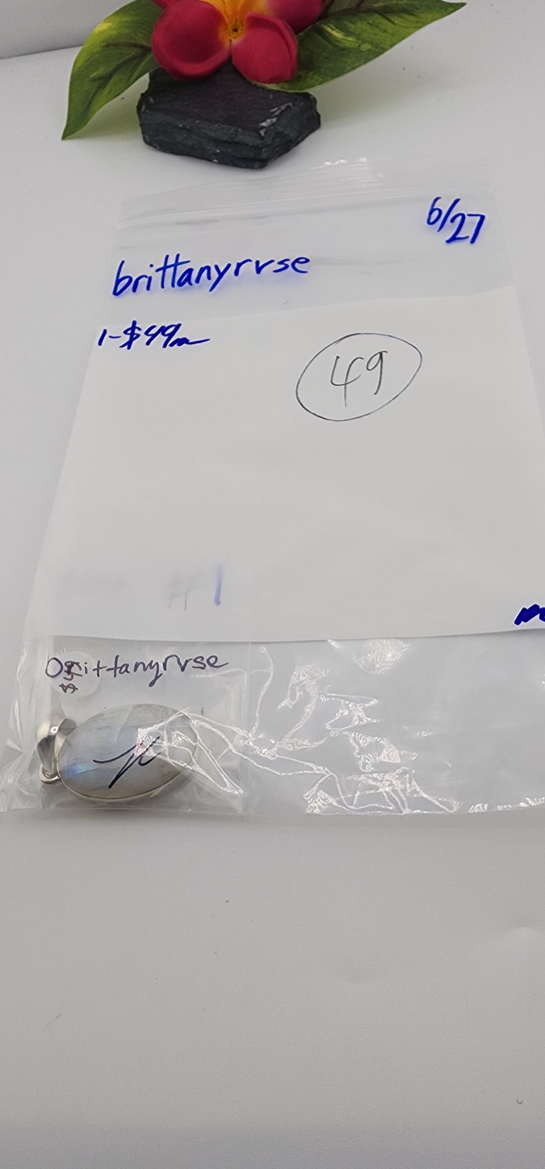 48HR - RESERVED FOR: brittanyrvse - 6/27/2025 FL tiktok Live Show - 1 Sterling Silver Items