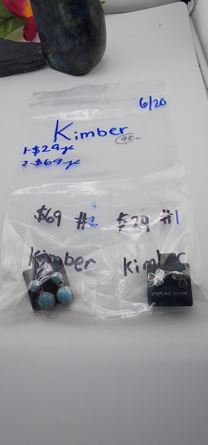 48HR - RESERVED FOR: Kimber - 6/20/2025 FL tiktok Live Show -2  Sterling Silver Items