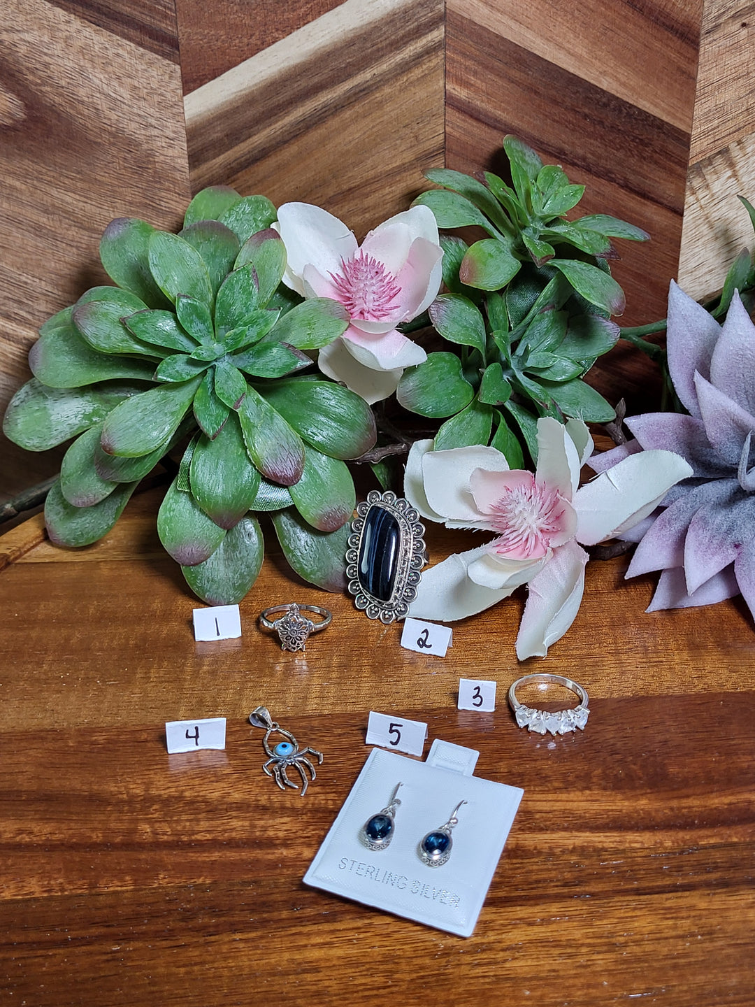 RESERVED FOR: silversensations22 8/9/24- 4 Sterling Silver Items