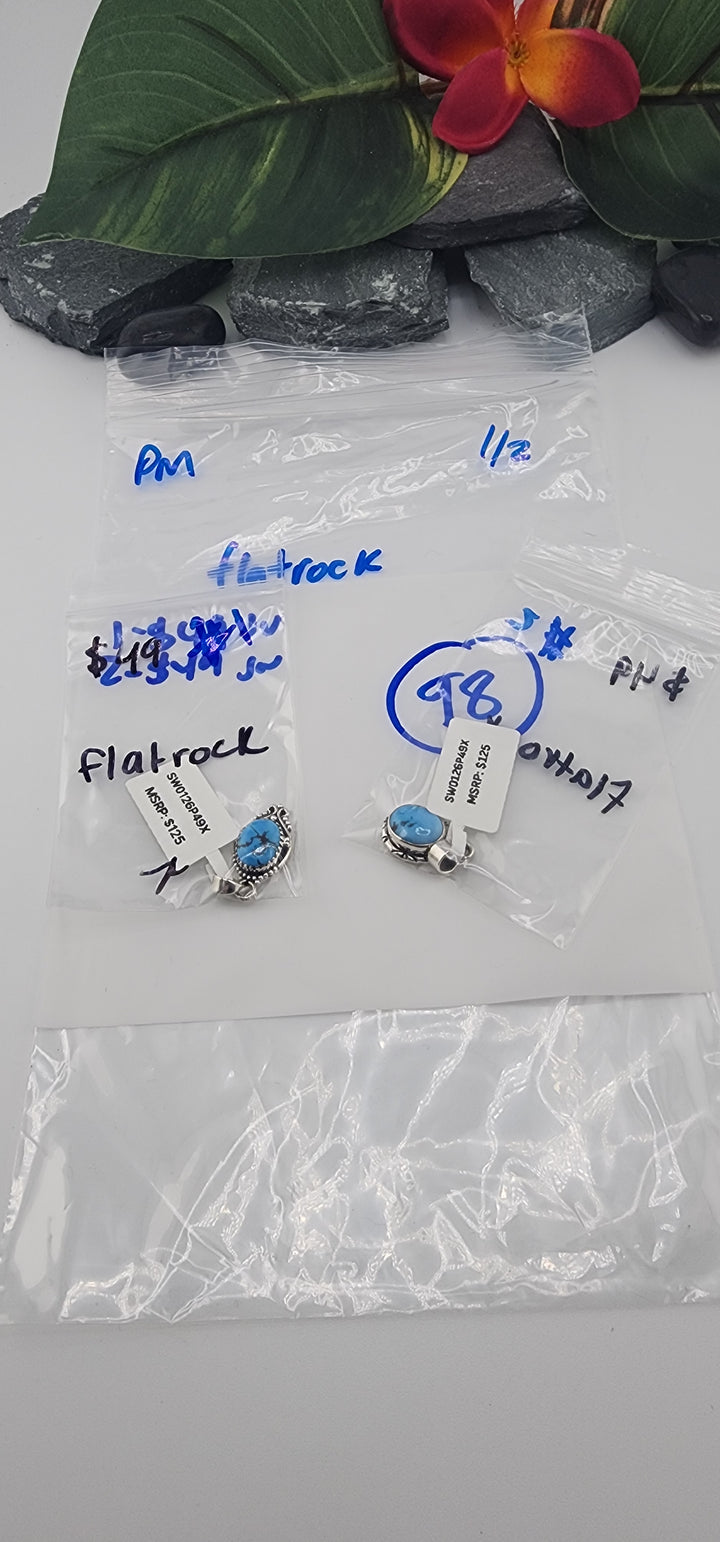 PM SHOW 48HR - RESERVED FOR: flatrock - 1/2/2026 tiktok Live Show - 2 Sterling Silver Items