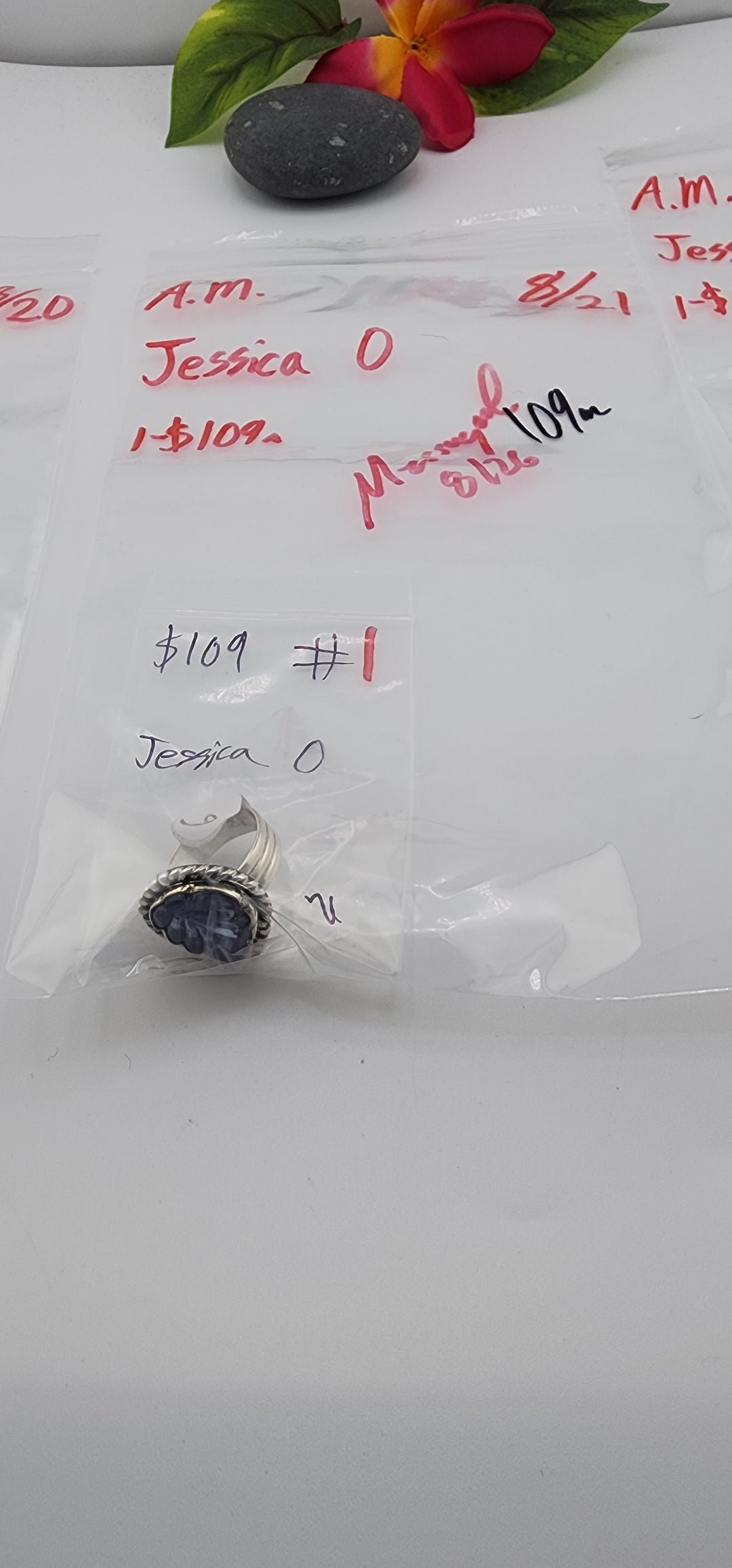 AM SHOW 48HR - RESERVED FOR: Jessica O - 8/21/2025 FL tiktok Live Show - 1 Sterling Silver Items