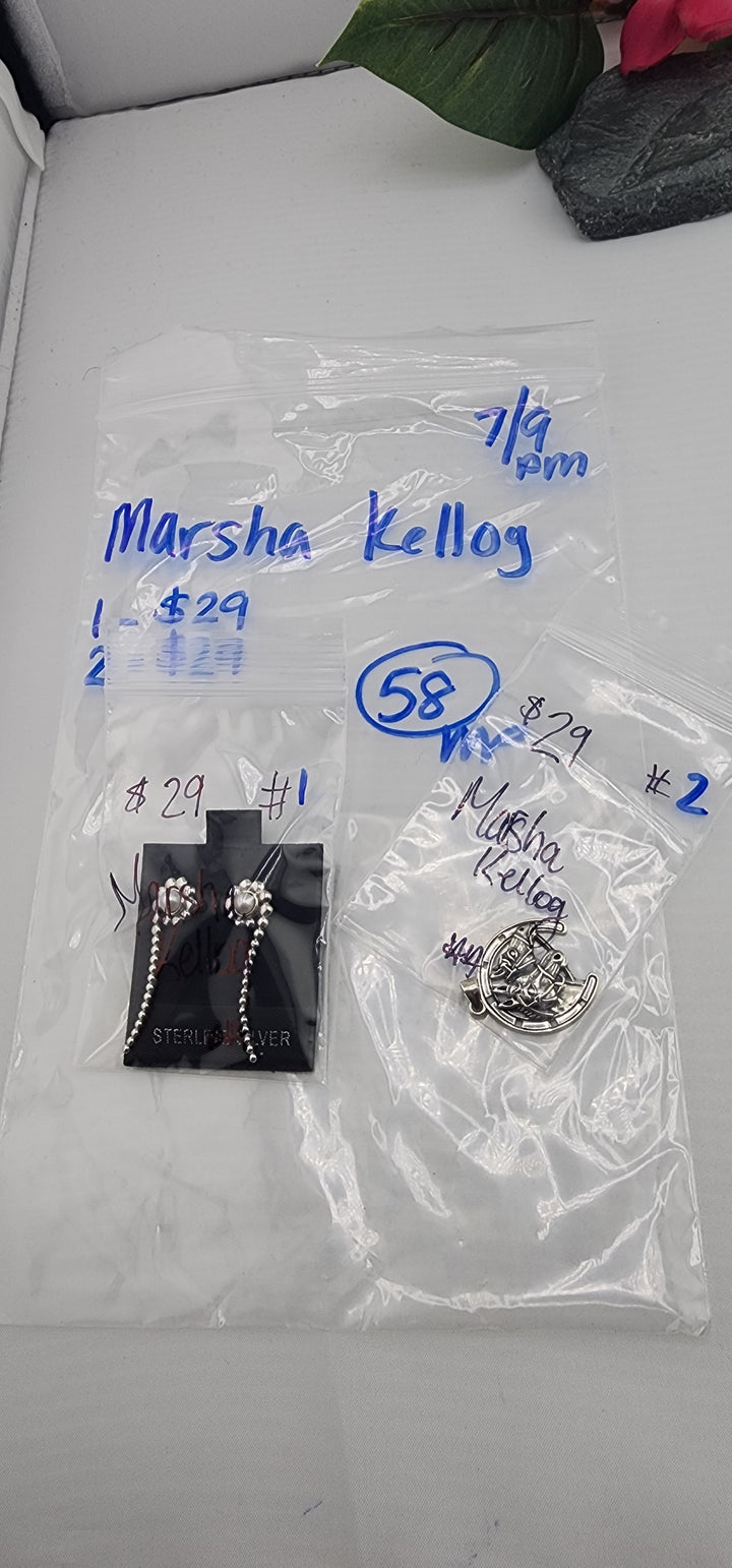 PM SHOW 48HR - RESERVED FOR: marsha kellog  - 7/9/2025 FL tiktok Live Show -  Sterling Silver Items