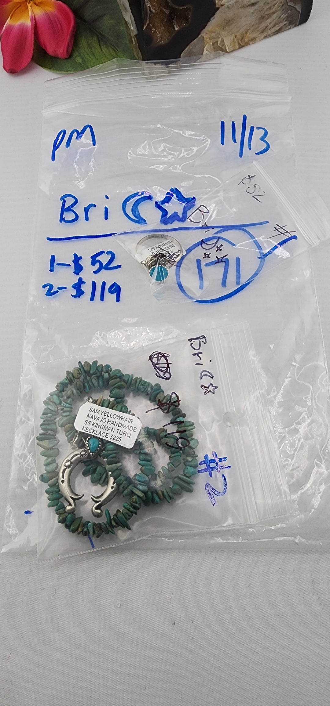 PM SHOW 48HR - RESERVED FOR: Bri🌙✨ - 11/13/2025 tiktok Live Show - 2 Sterling Silver Items