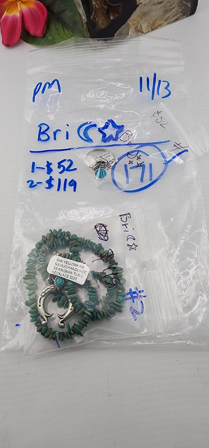 PM SHOW 48HR - RESERVED FOR: Bri🌙✨ - 11/13/2025 tiktok Live Show - 2 Sterling Silver Items